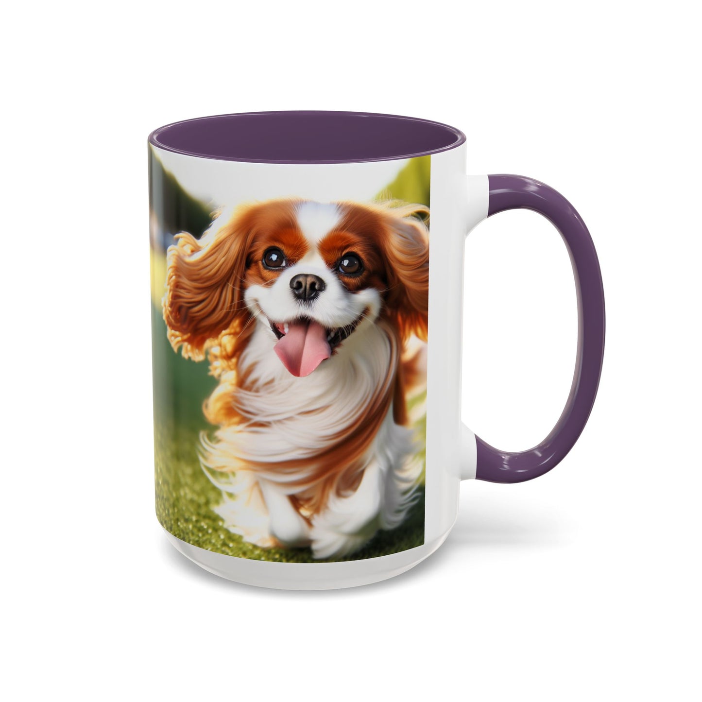 Cavalier King Charles Spaniel Accent Coffee Mug - Perfect Gift for Dog Lovers