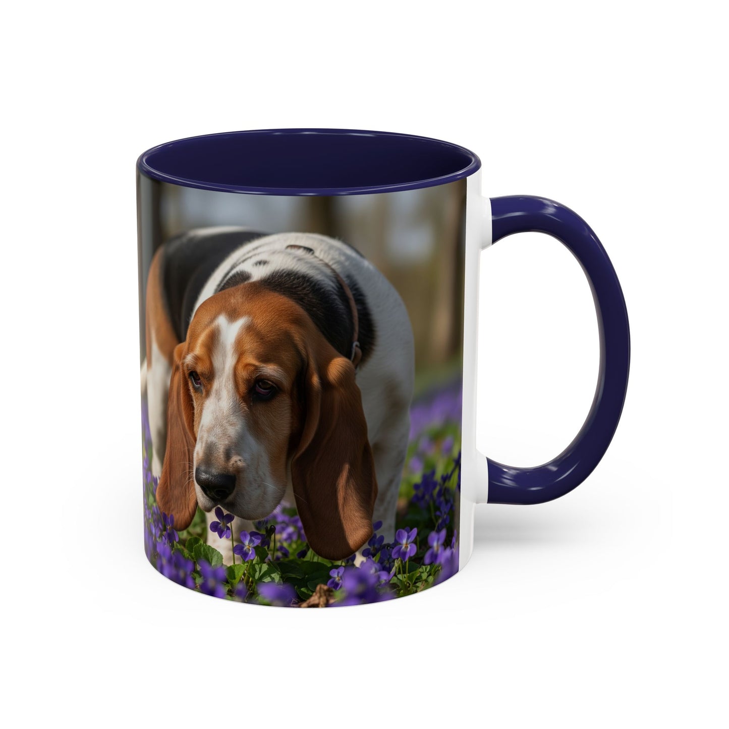 Grand Basset Griffon Vendeen Accent Coffee Mug - Perfect Gift for Dog Lovers