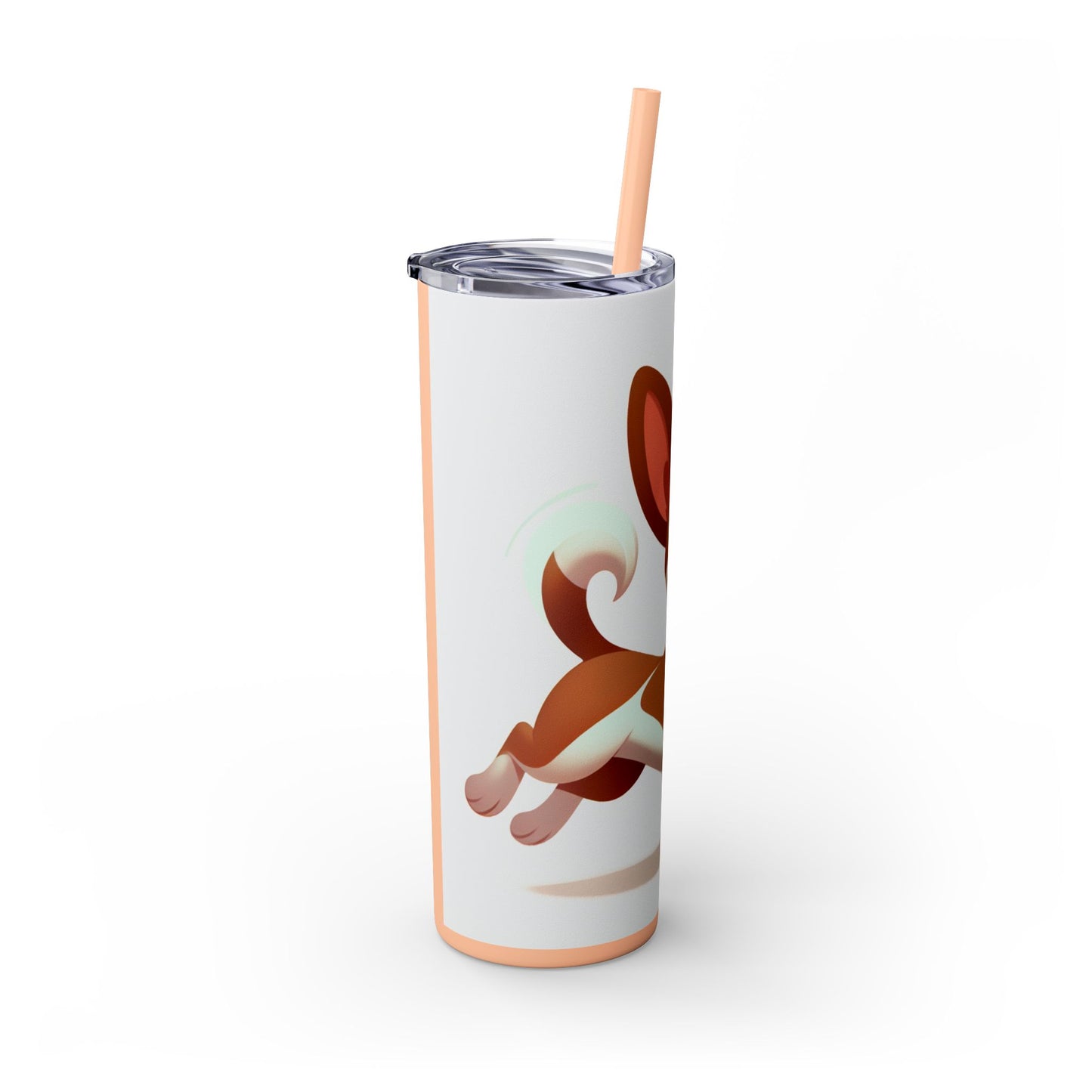 Basenji Tumbler with Straw, 20oz