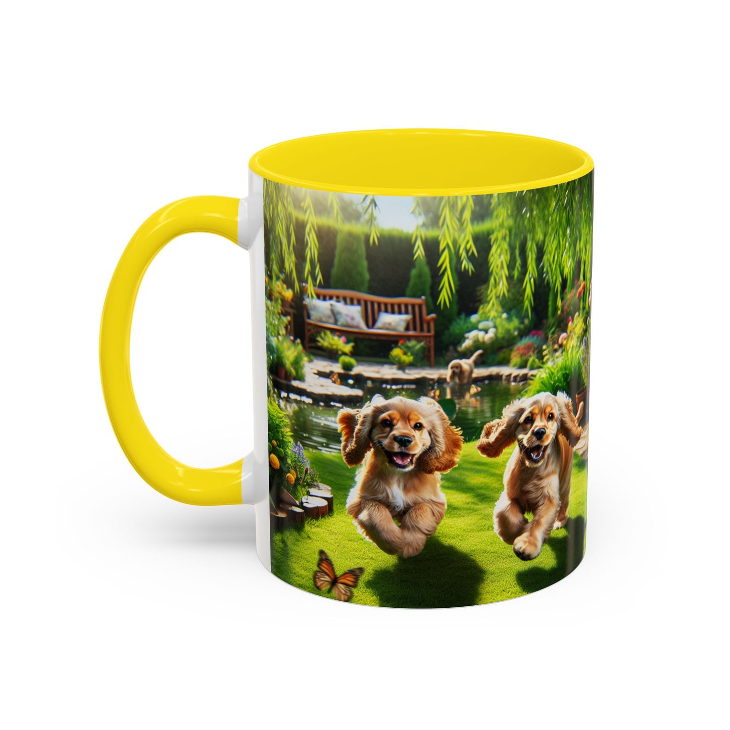 Cocker Spaniel Accent Coffee Mug - Perfect Gift for Dog Lovers