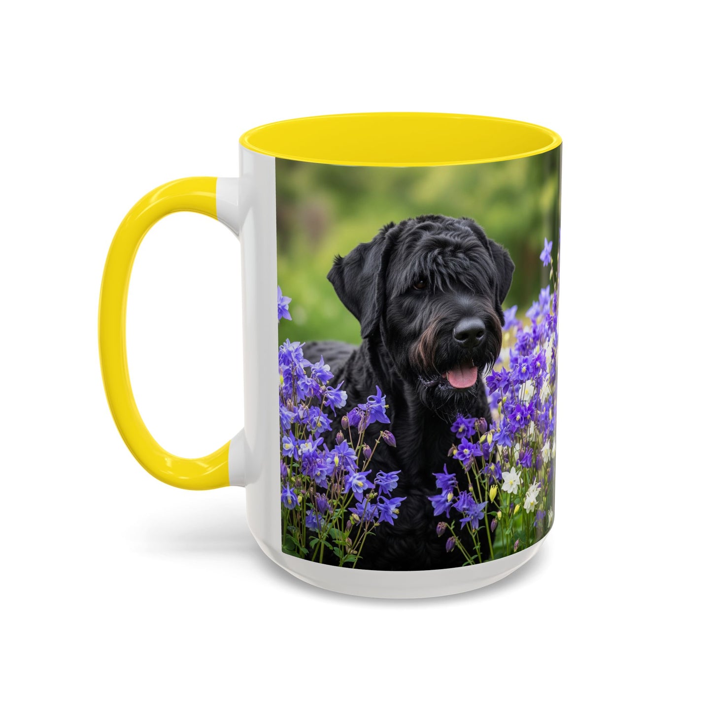 Black Russian Terrier Accent Coffee Mug - Perfect Gift for Dog Lovers
