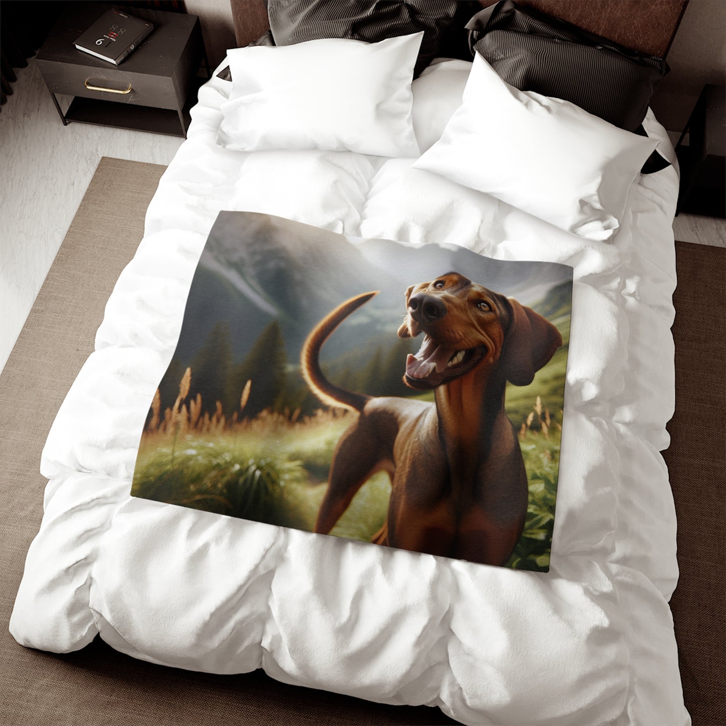 Bavarian Mountain Scent Hound Sweatshirt Blanket
