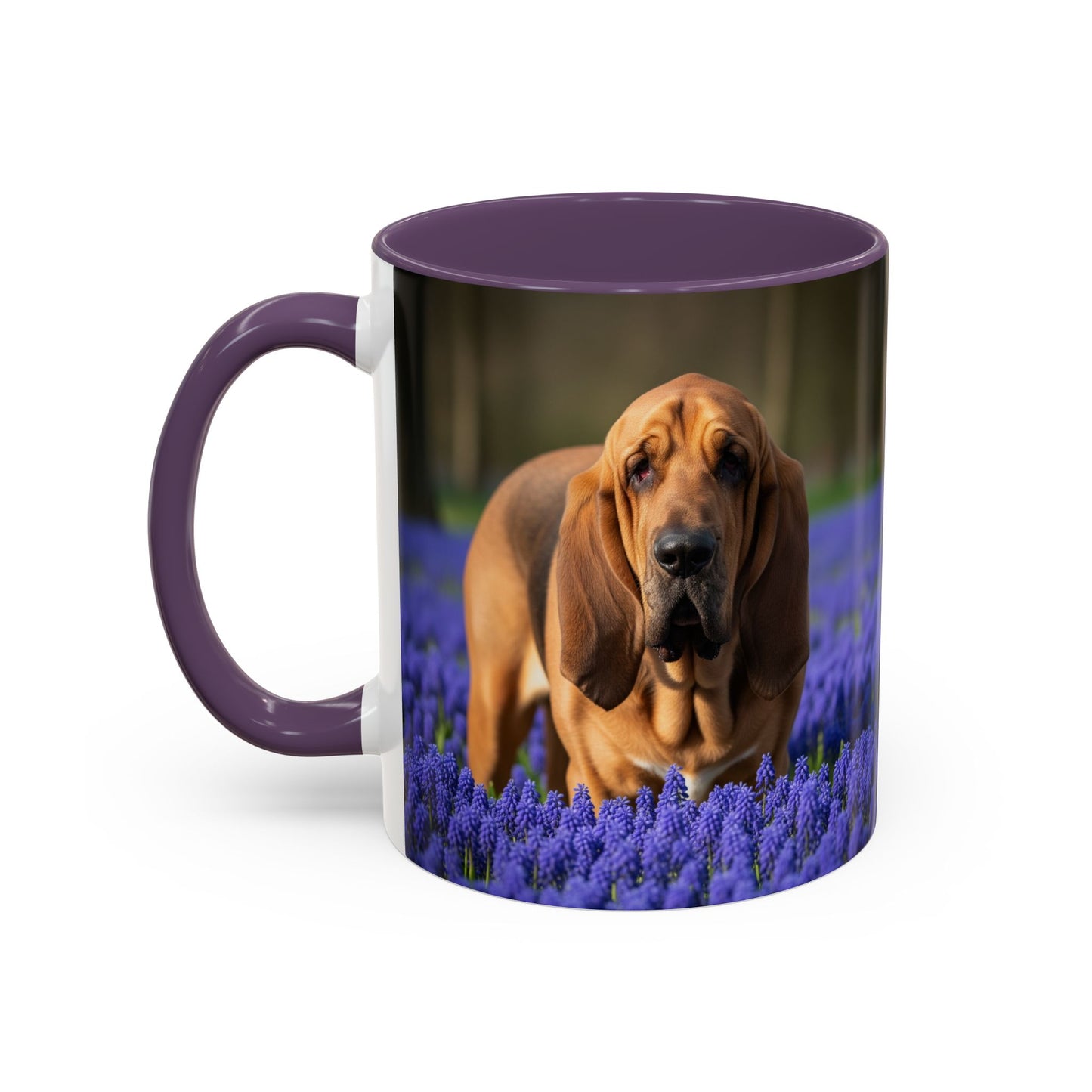 Bloodhound Accent Coffee Mug - Perfect Gift for Dog Lovers