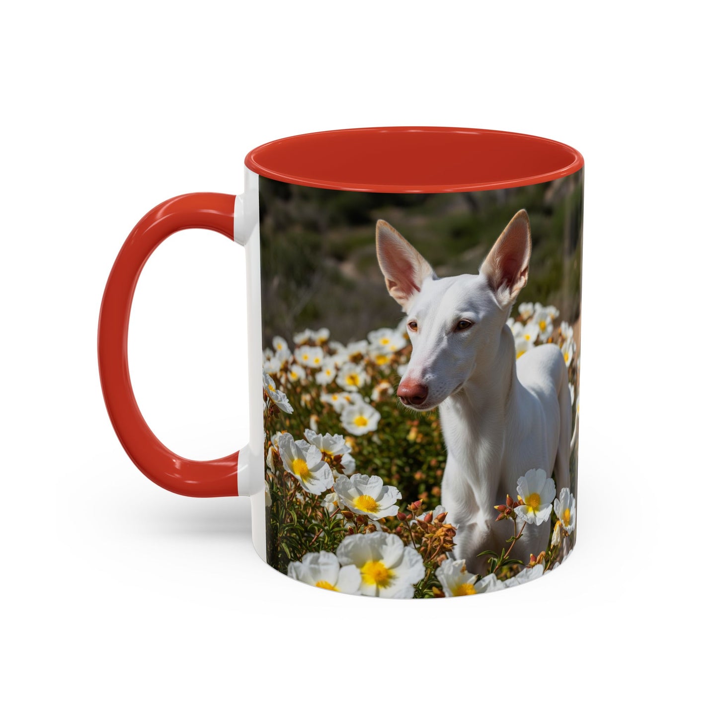 Ibizan Hound Accent Coffee Mug - Perfect Gift for Dog Lovers