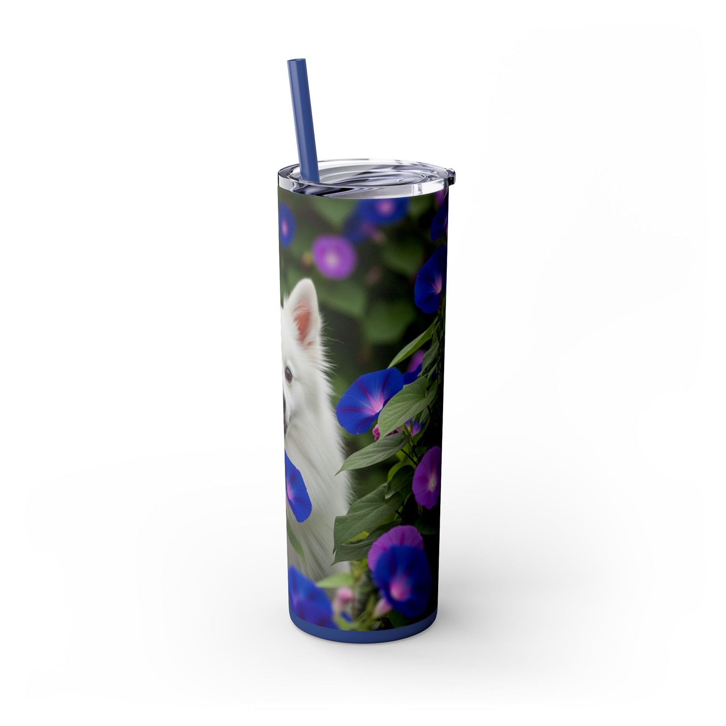 Japanese Spitz Tumbler with Straw, 20oz