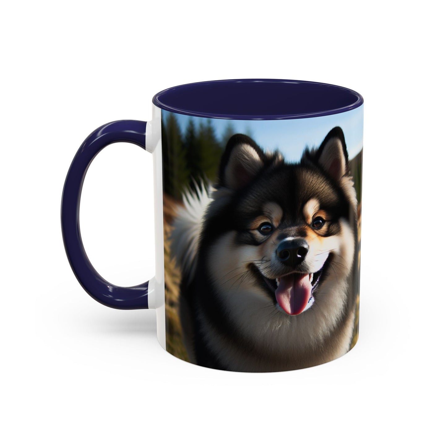 Norwegian Buhund Accent Coffee Mug - Perfect Gift for Dog Lovers