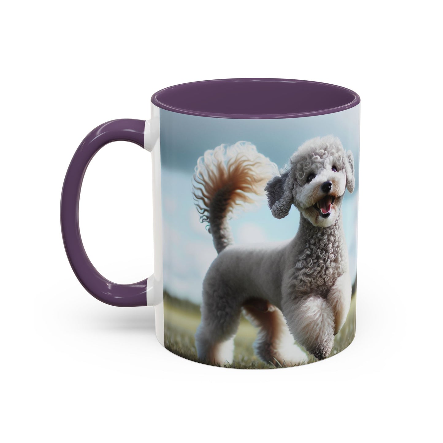 Bedlington Terrier Accent Coffee Mug - Perfect Gift for Dog Lovers