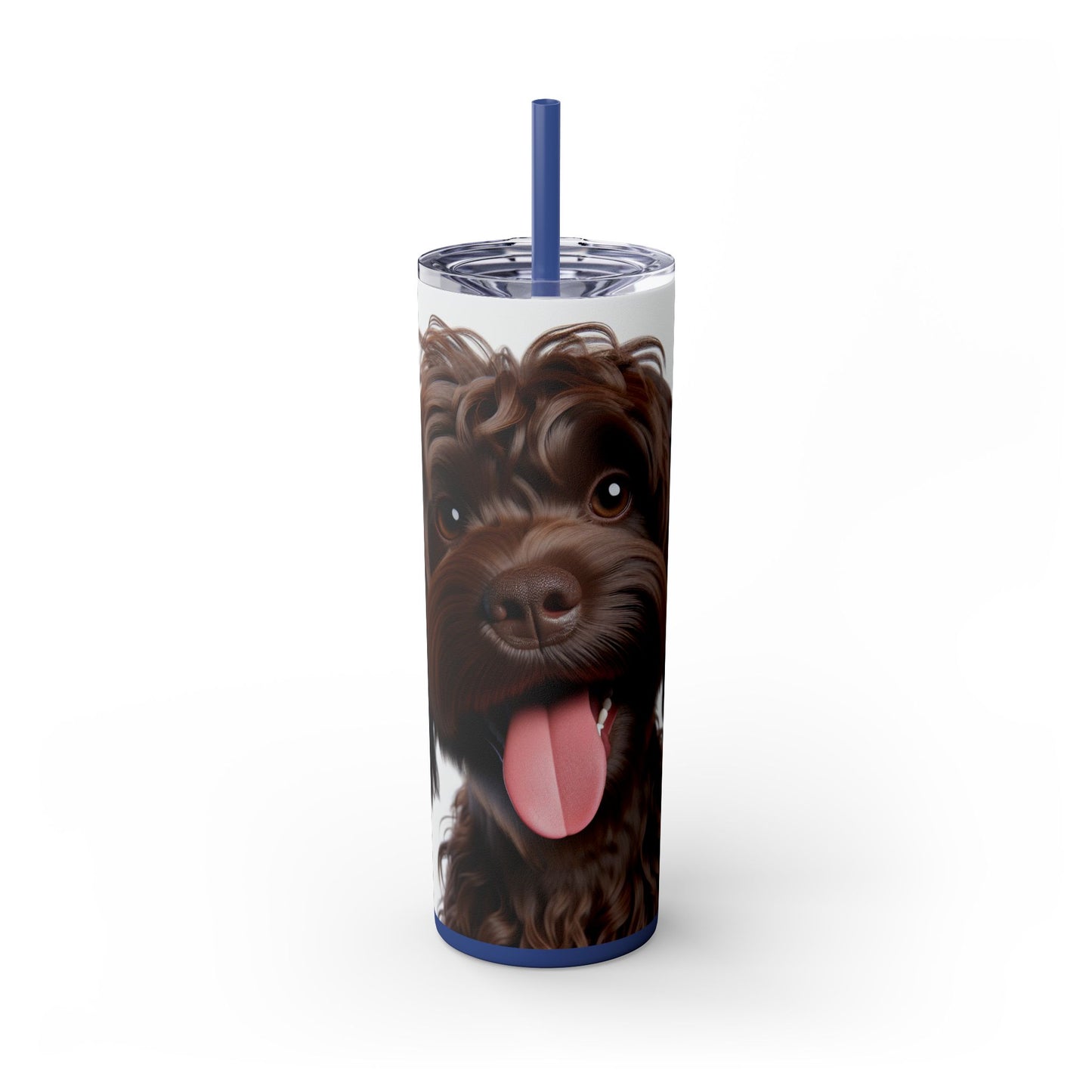 Pont-Audemer Spaniel Tumbler with Straw, 20oz