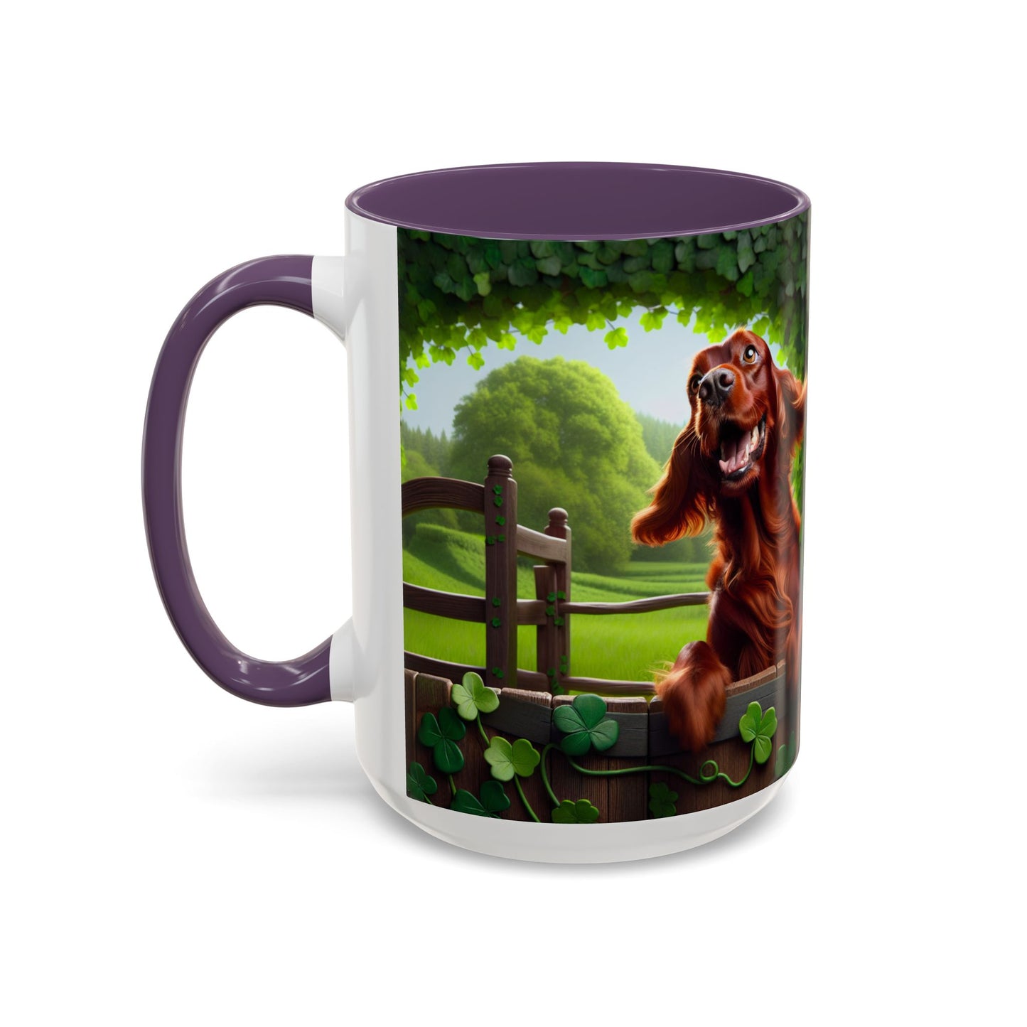 Irish Setter Accent Coffee Mug - Perfect Gift for Dog Lovers