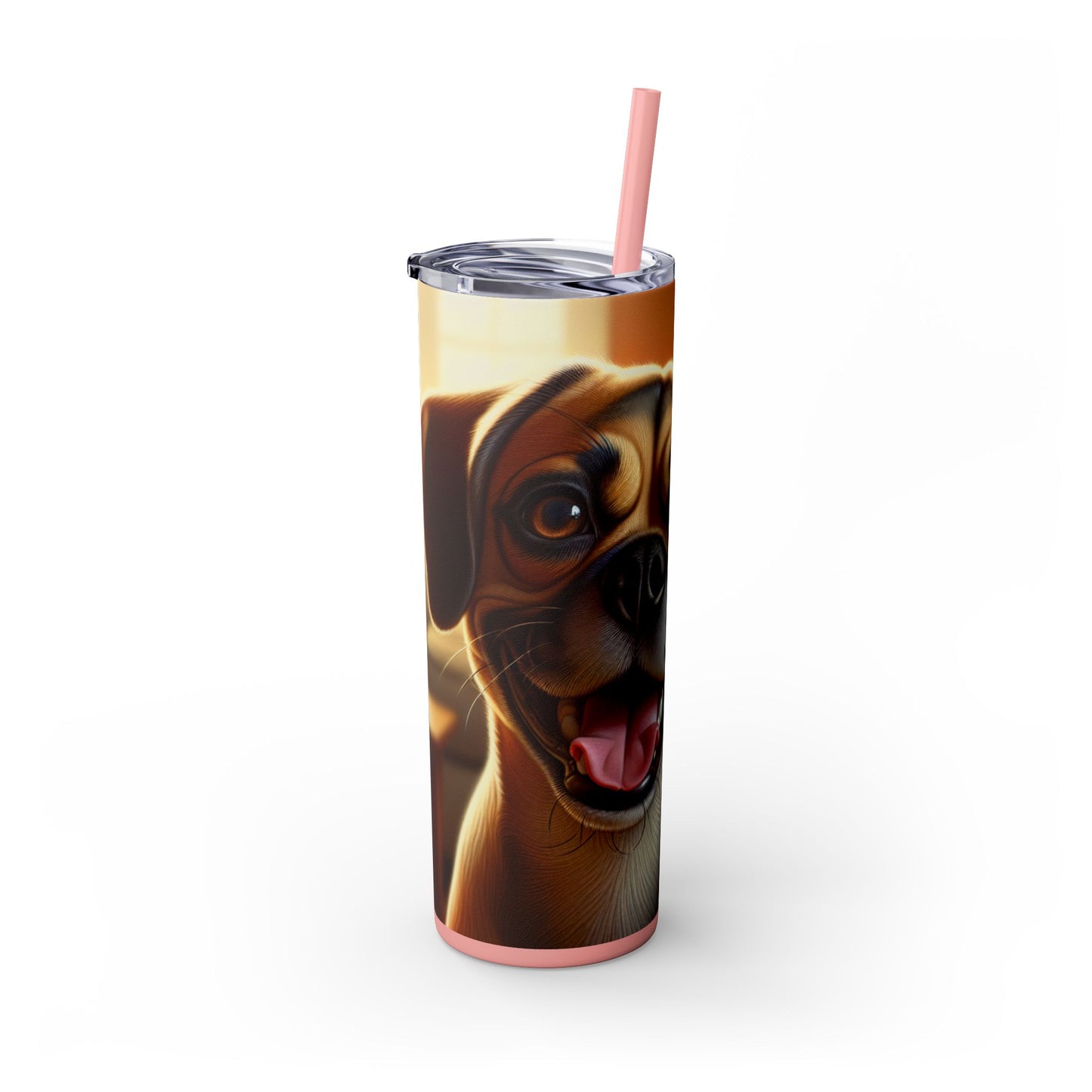 Puggle Tumbler with Straw, 20oz