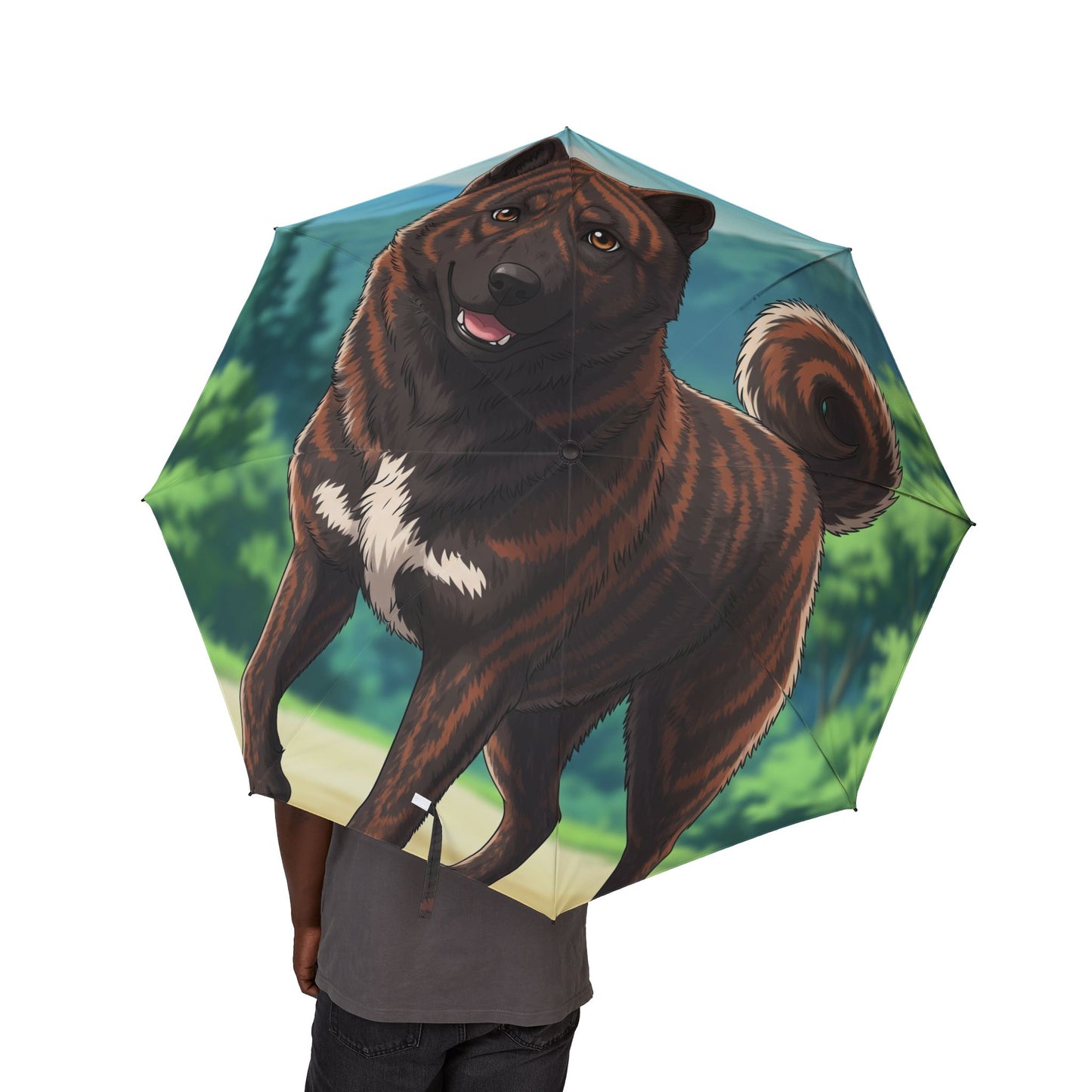 Kai Ken Semi-Automatic Foldable Umbrella