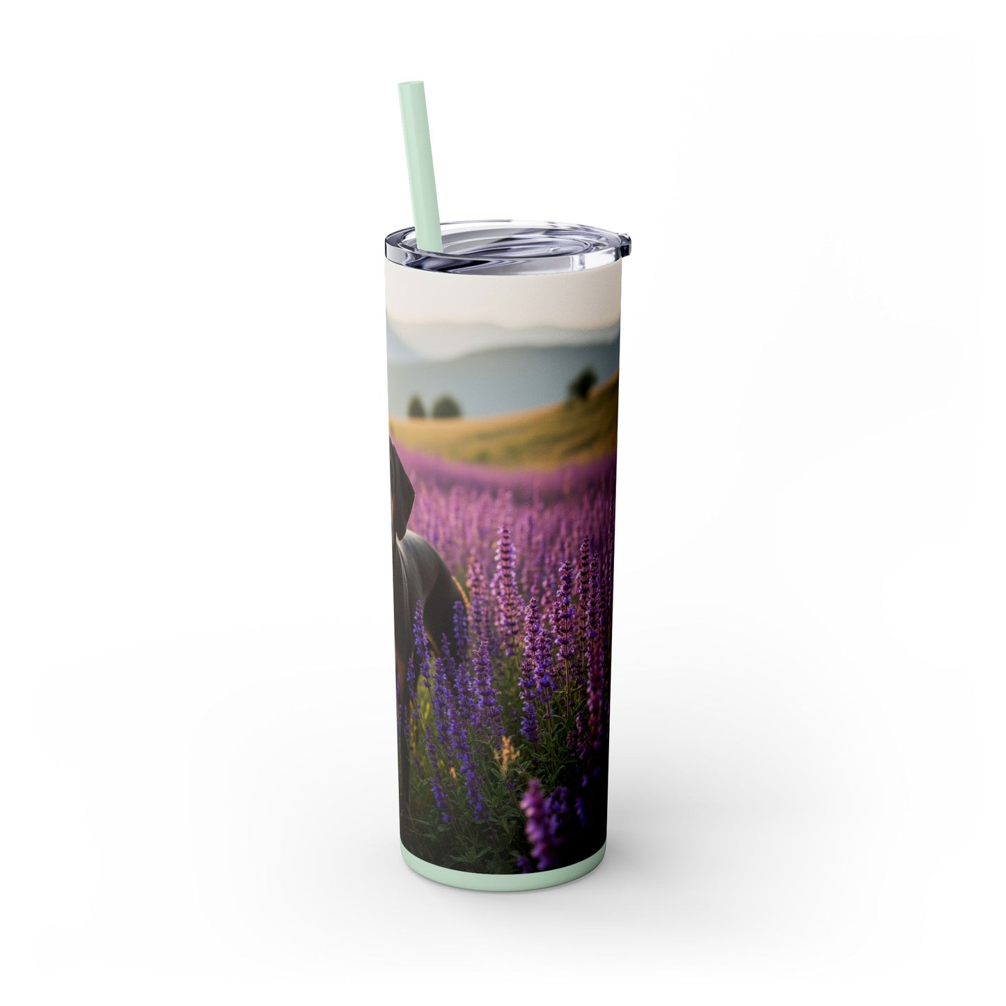 Transylvanian Hound Tumbler with Straw, 20oz