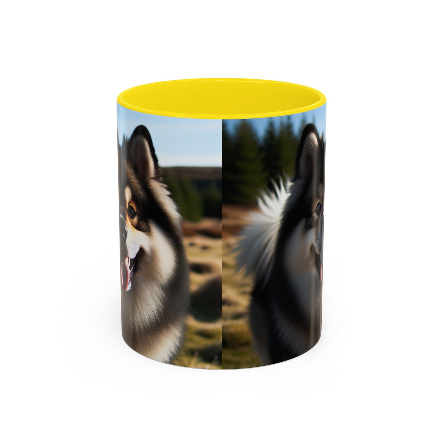 Norwegian Buhund Accent Coffee Mug - Perfect Gift for Dog Lovers