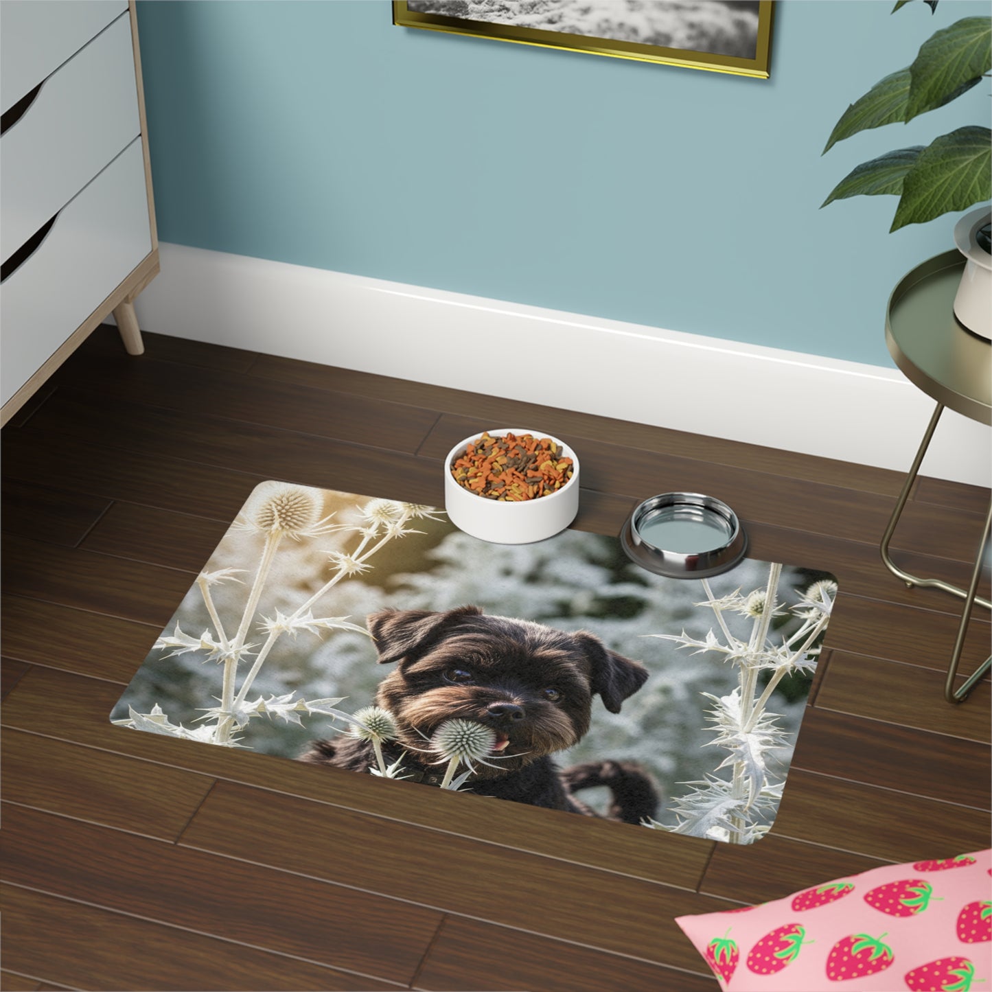 Pet Food Mat (12x18) - Affenpinscher