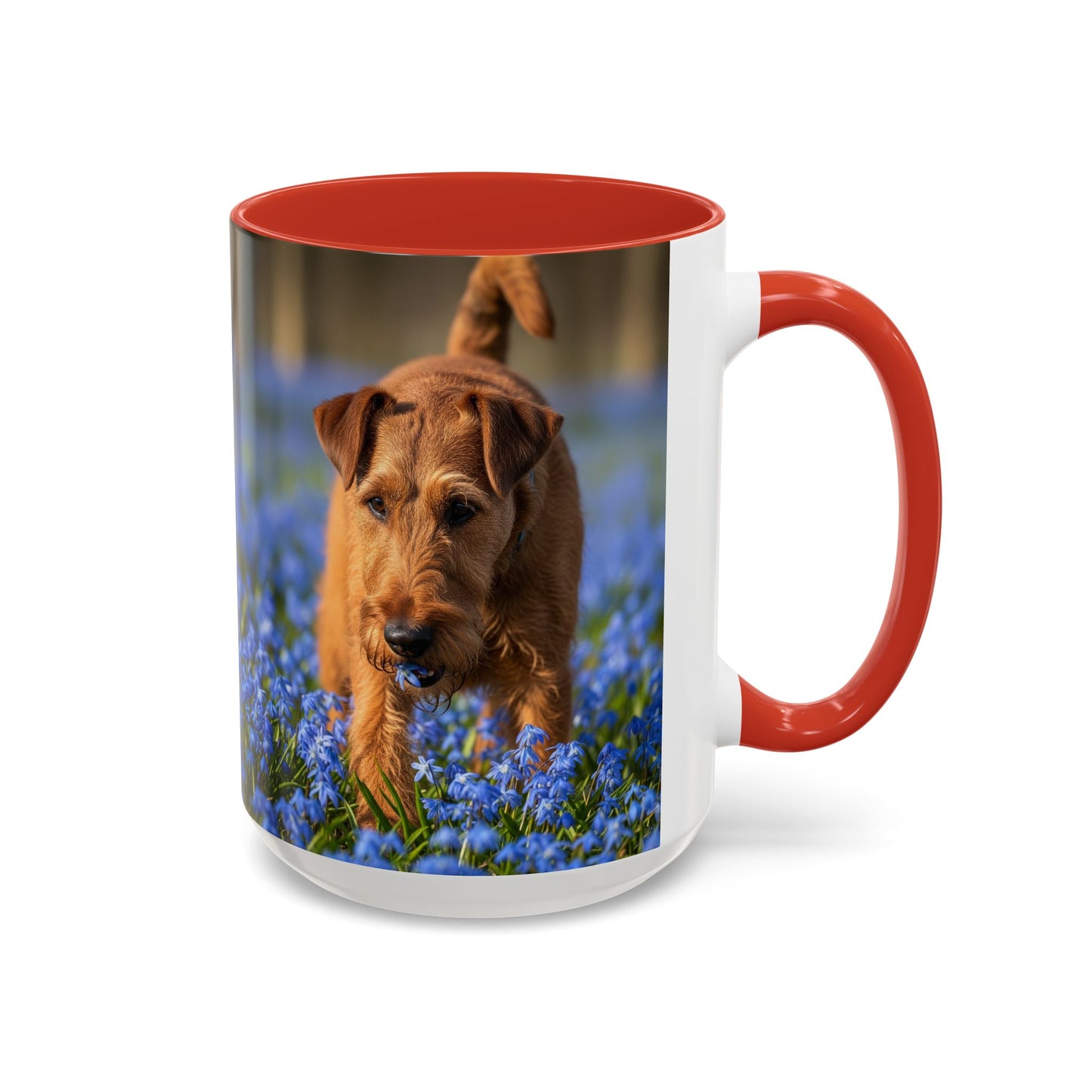 Irish Terrier Accent Coffee Mug - Perfect Gift for Dog Lovers