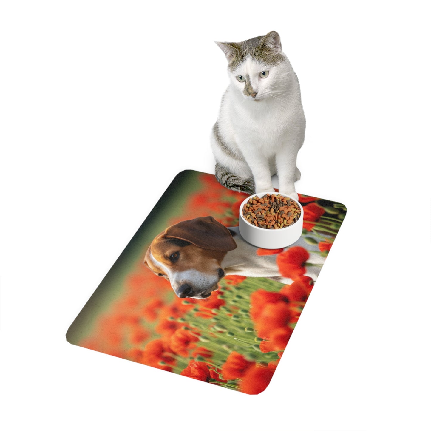 Pet Food Mat (12x18) - Foxhound