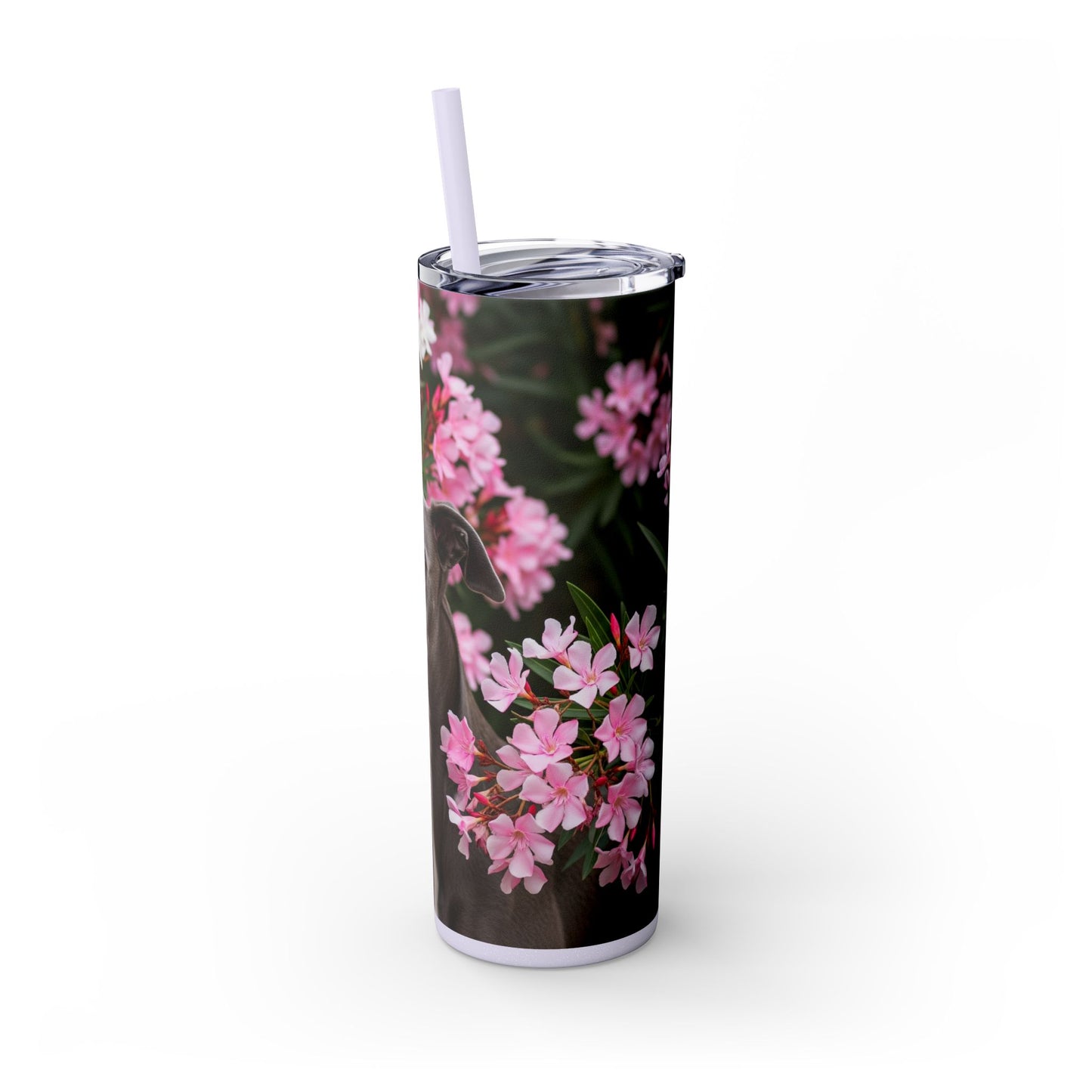 Greyhound Tumbler with Straw, 20oz
