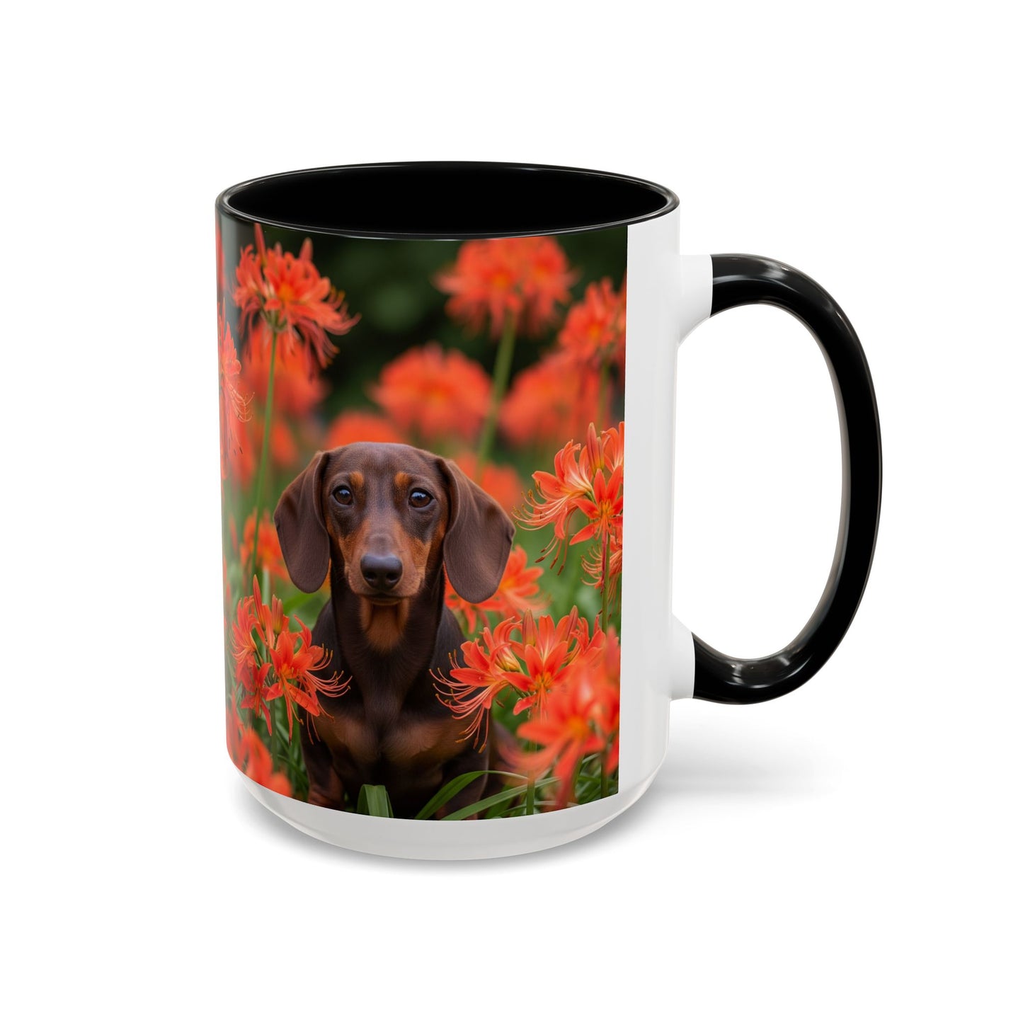 Dachshund Accent Coffee Mug - Perfect Gift for Dog Lovers