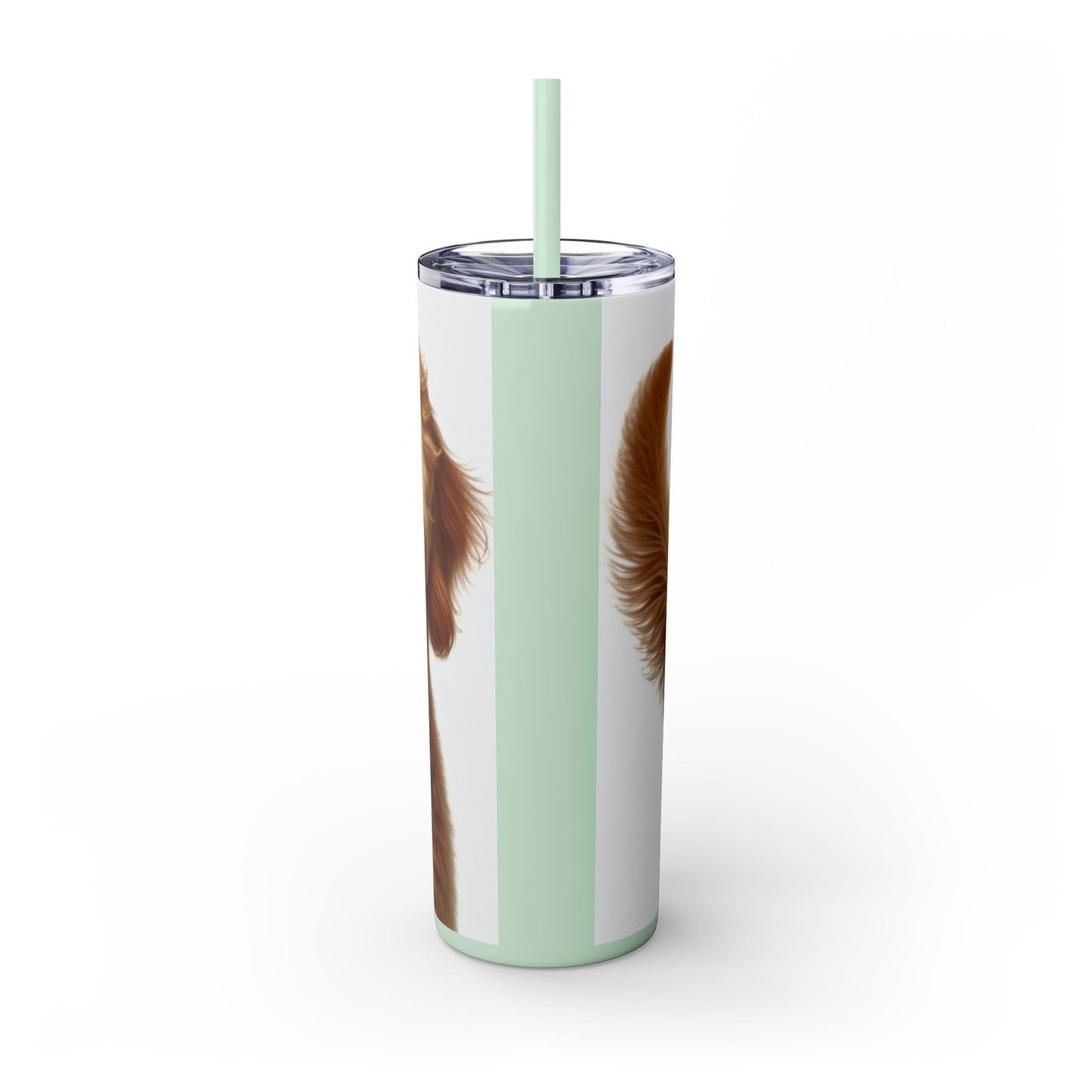 Goldendoodle Tumbler with Straw, 20oz