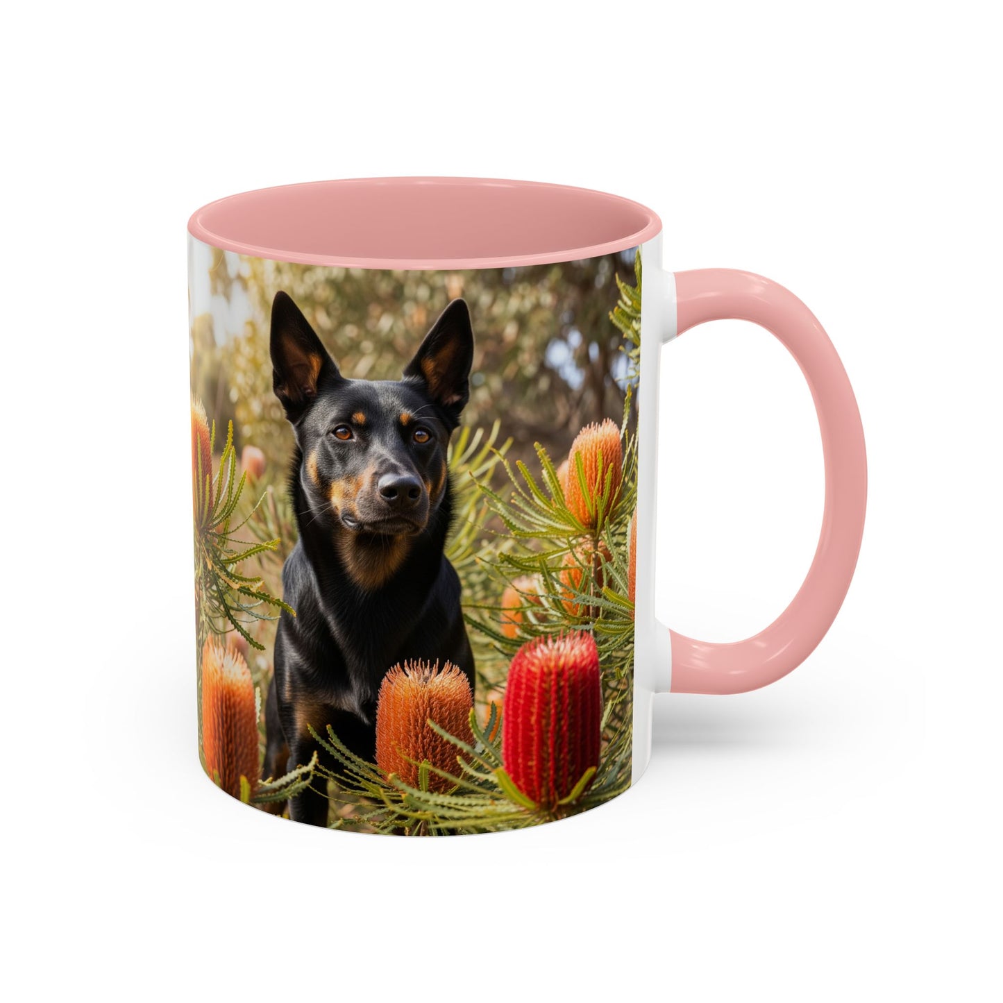 Working Kelpie Accent Coffee Mug - Perfect Gift for Dog Lovers
