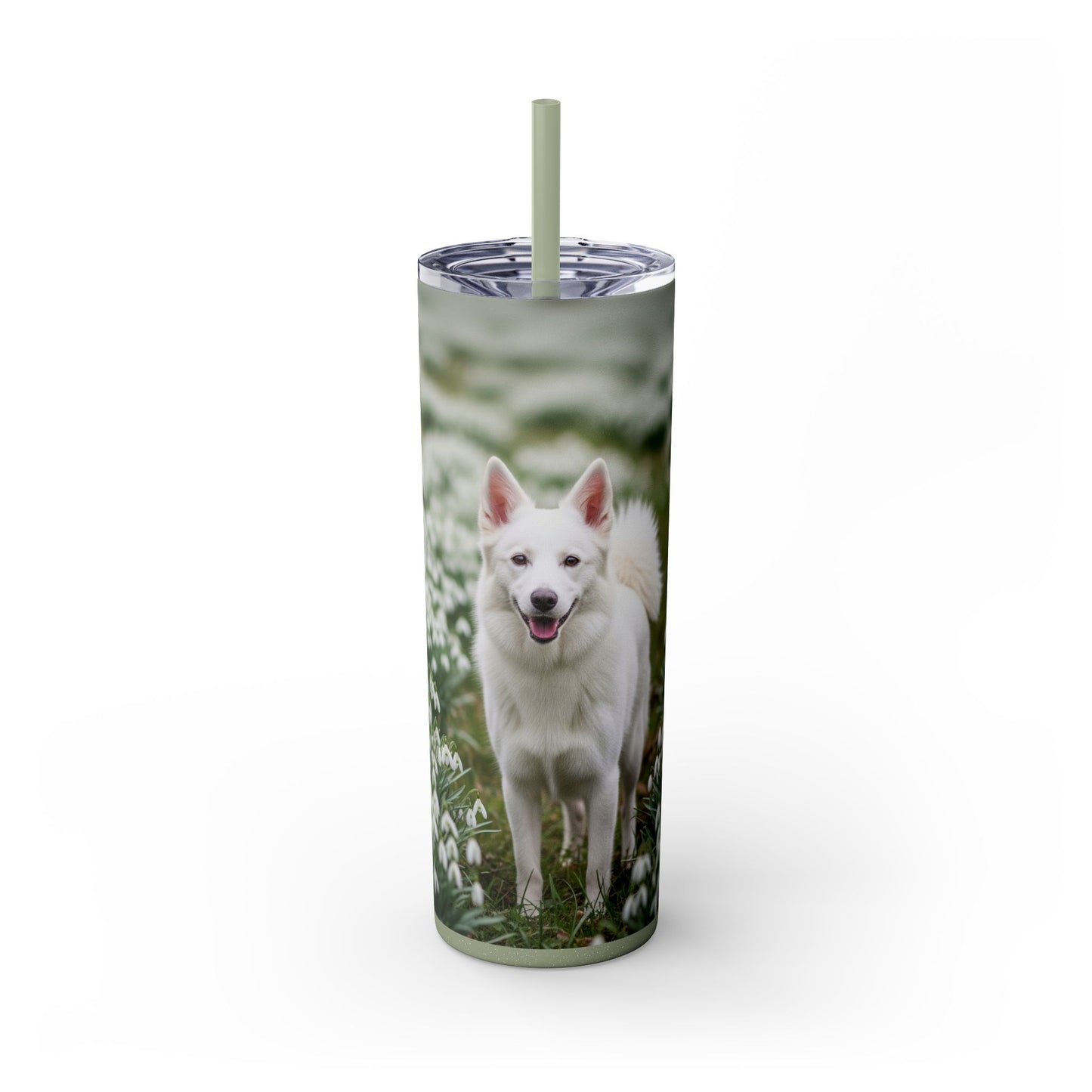 Volpino Italiano Tumbler with Straw, 20oz