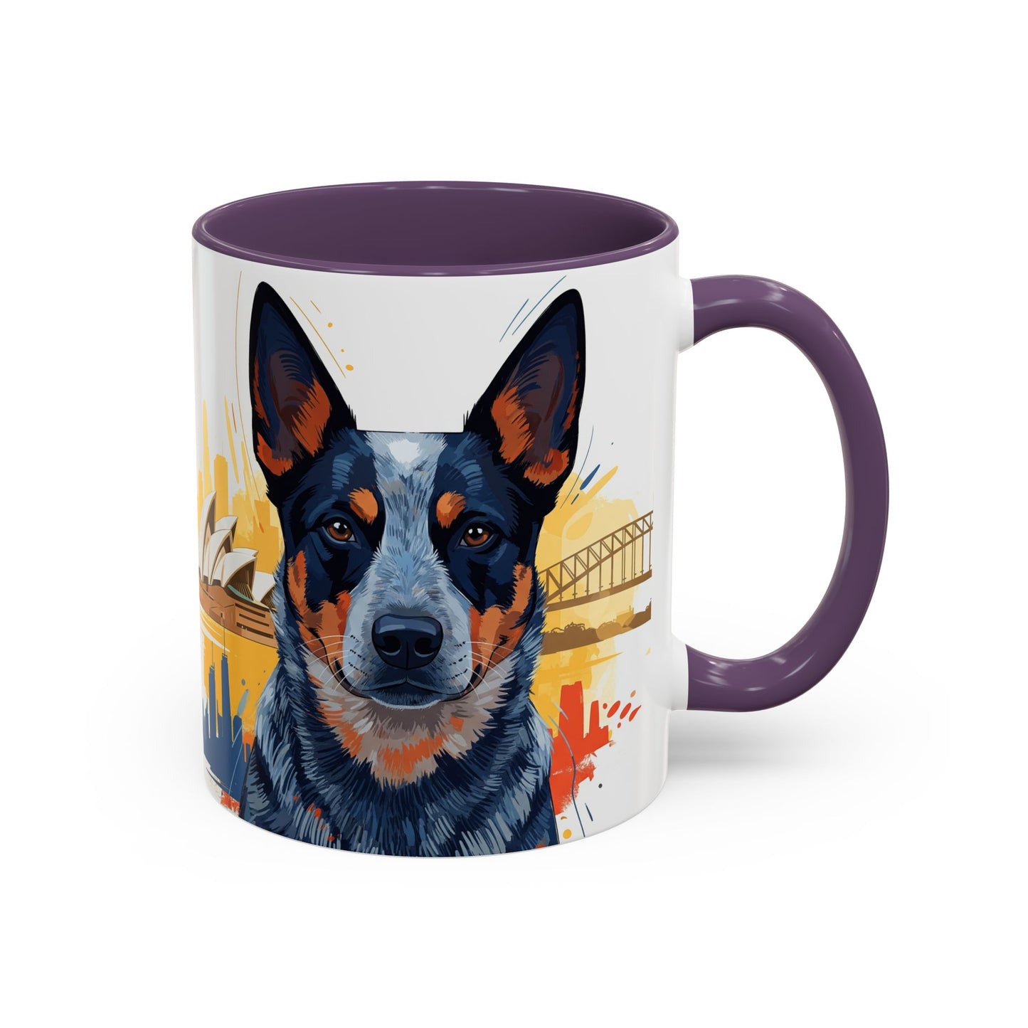 Australian Cattle Dog Accent Coffee Mug - Perfect Gift for Dog Lovers