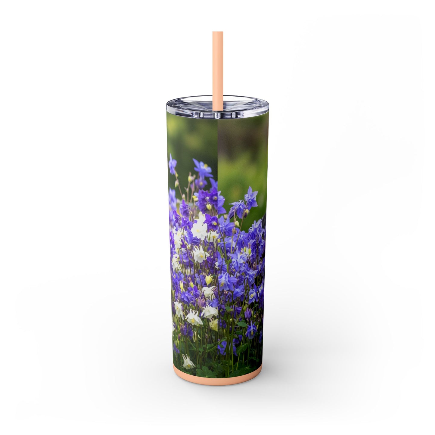 Black Russian Terrier Tumbler with Straw, 20oz