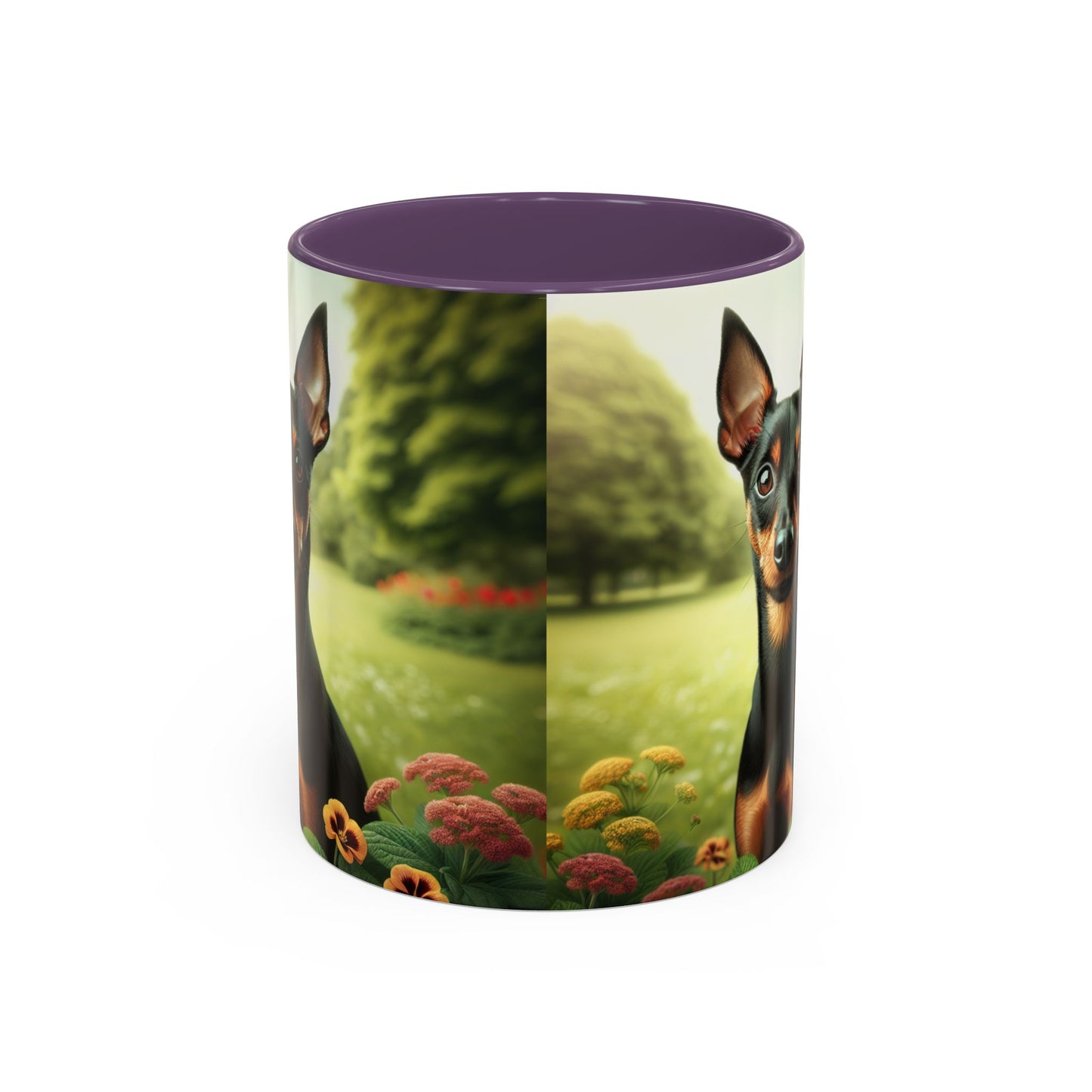 Manchester Terrier Accent Coffee Mug - Perfect Gift for Dog Lovers