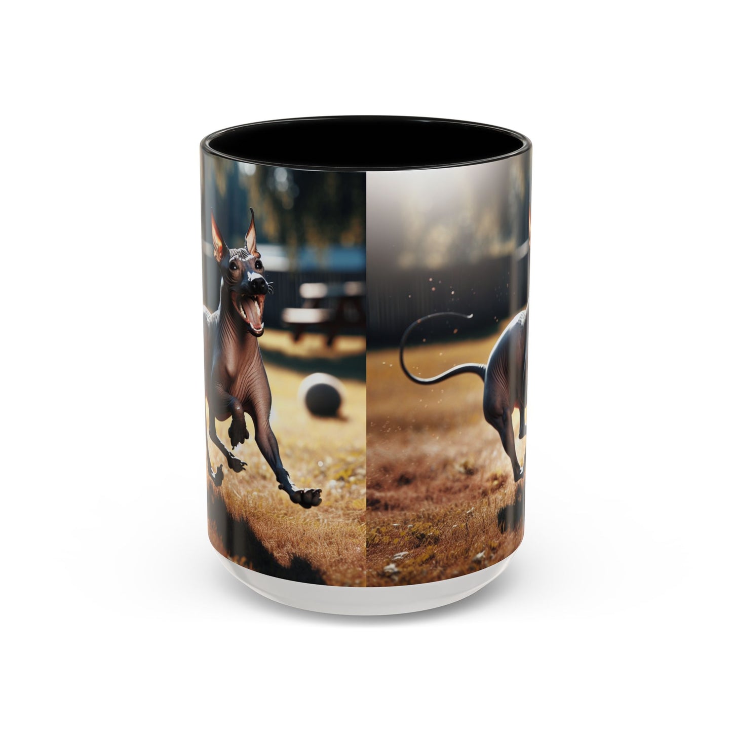 American Hairless Terrier Accent Coffee Mug - Perfect Gift for Dog Lovers