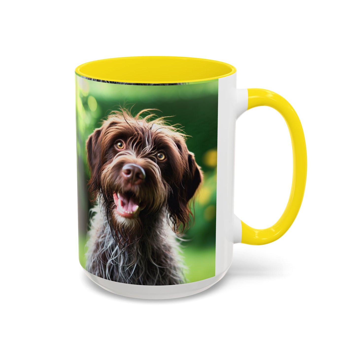 German Wirehaired Pointer Accent Coffee Mug - Perfect Gift for Dog Lovers
