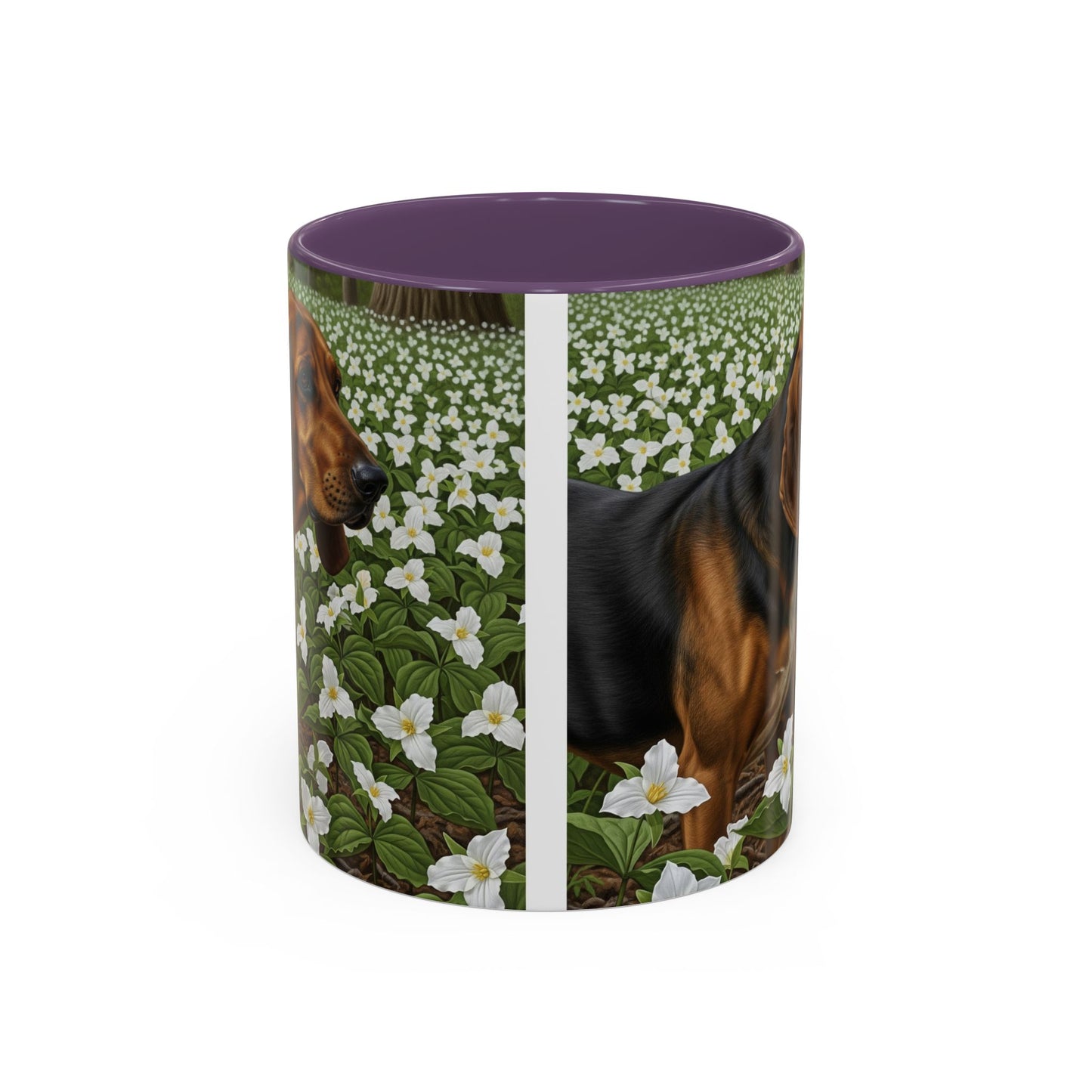 Treeing Walker Coonhound Accent Coffee Mug - Perfect Gift for Dog Lovers
