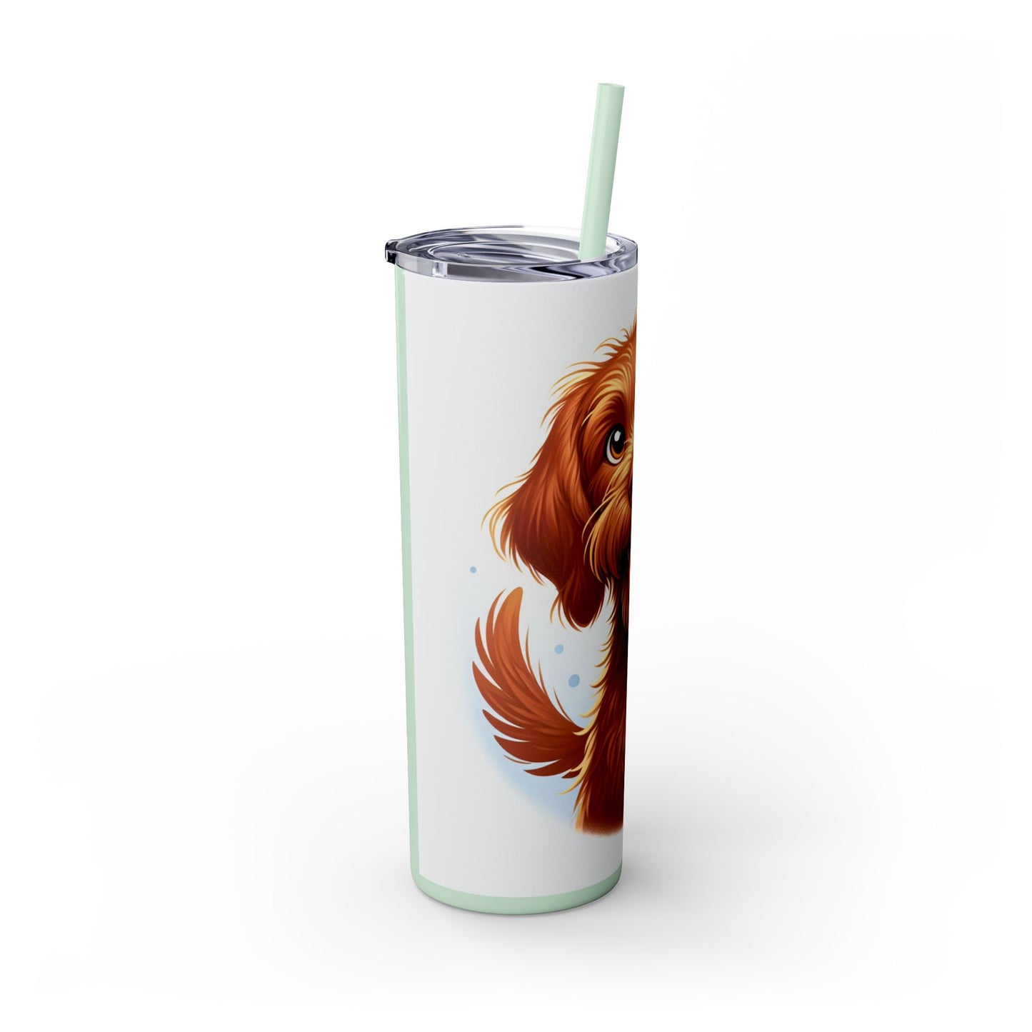Hungarian Wirehaired Vizsla Tumbler with Straw, 20oz