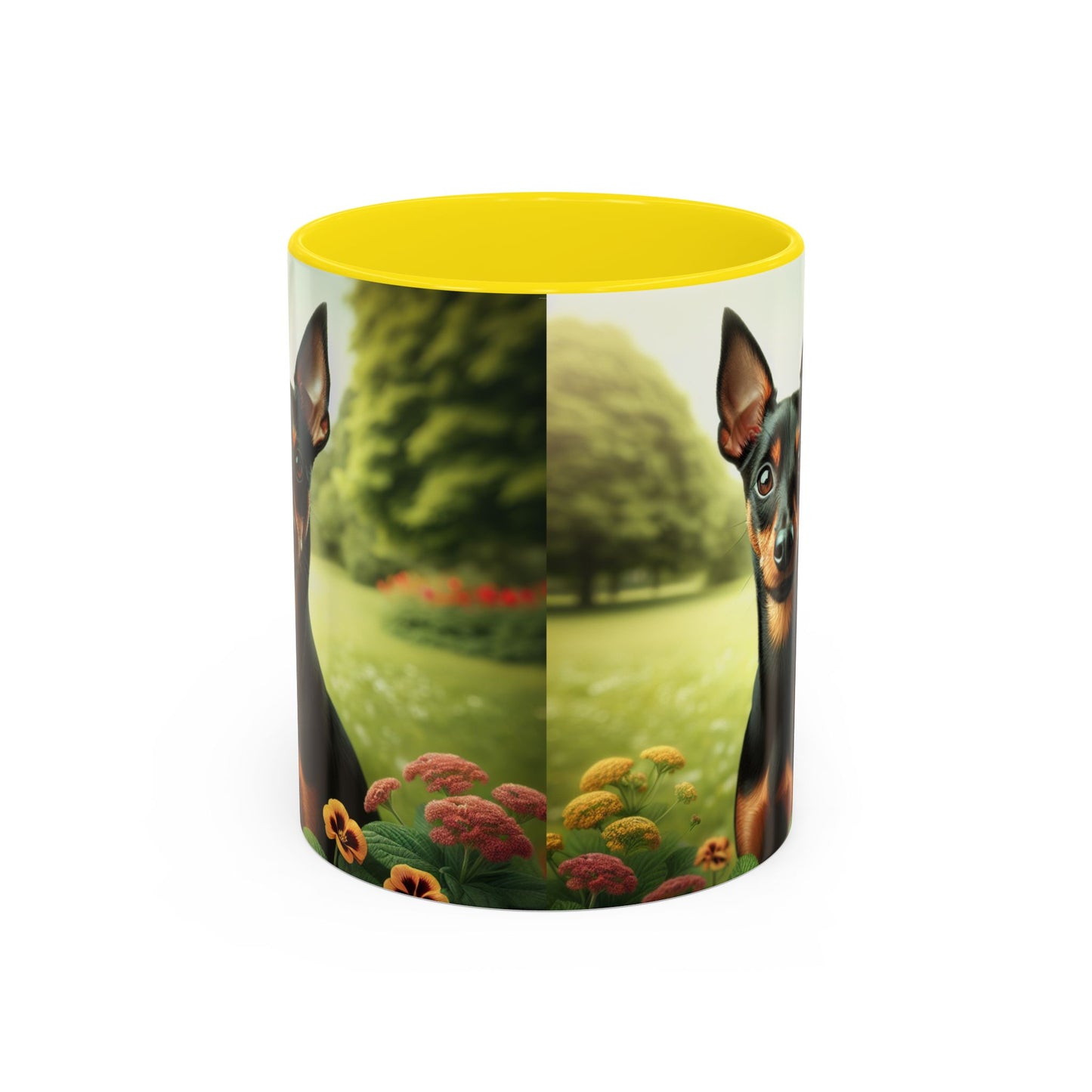 Manchester Terrier Accent Coffee Mug - Perfect Gift for Dog Lovers