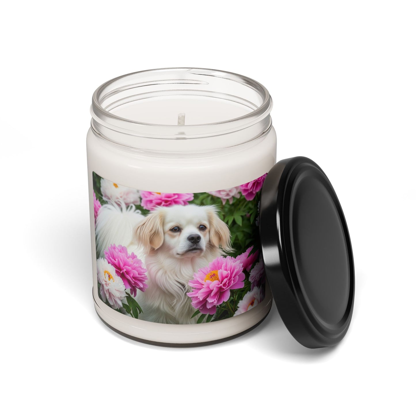 Tibetan Spaniel- Scented Soy Candle, 9oz