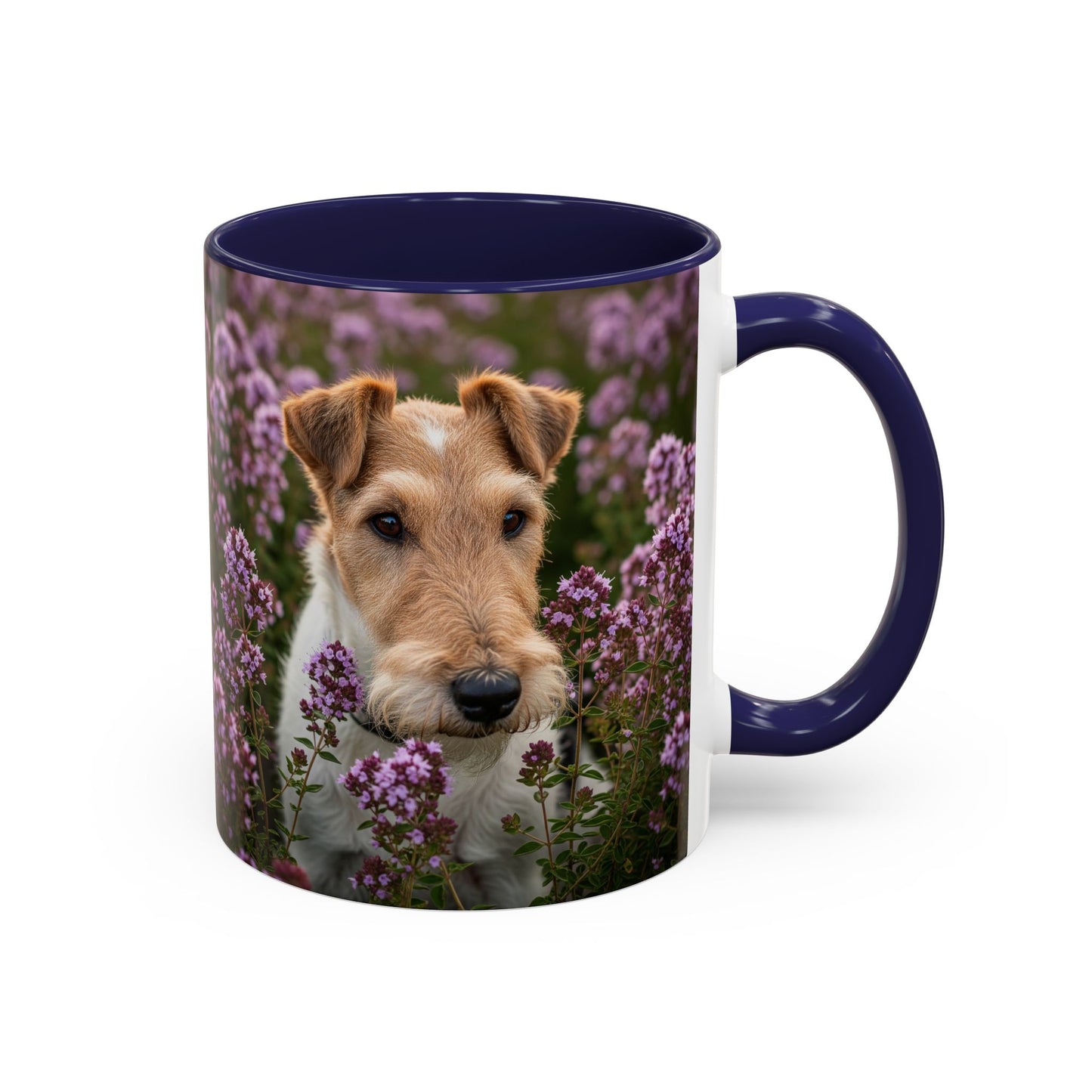 Fox Terrier Accent Coffee Mug - Perfect Gift for Dog Lovers