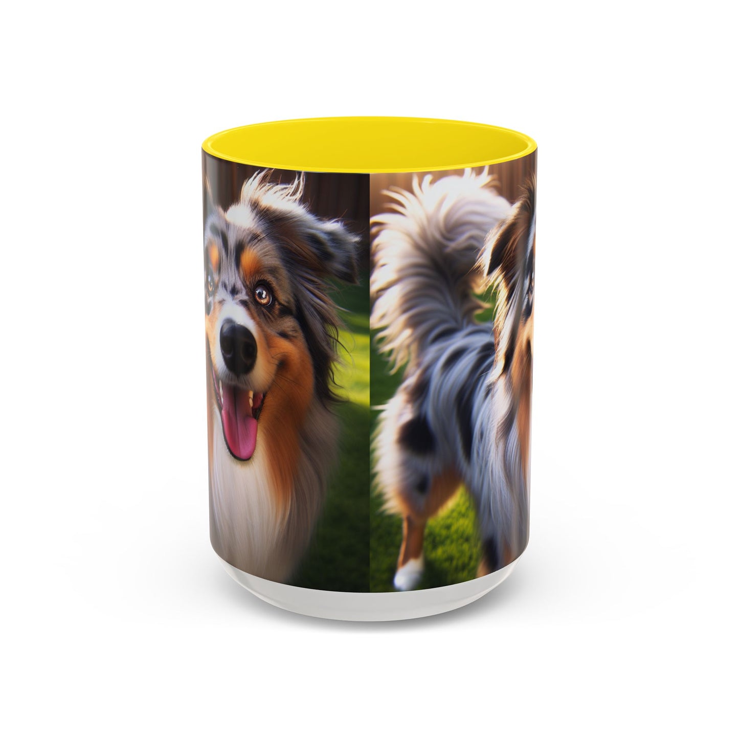 Australian Shepherd Accent Coffee Mug - Perfect Gift for Dog Lovers