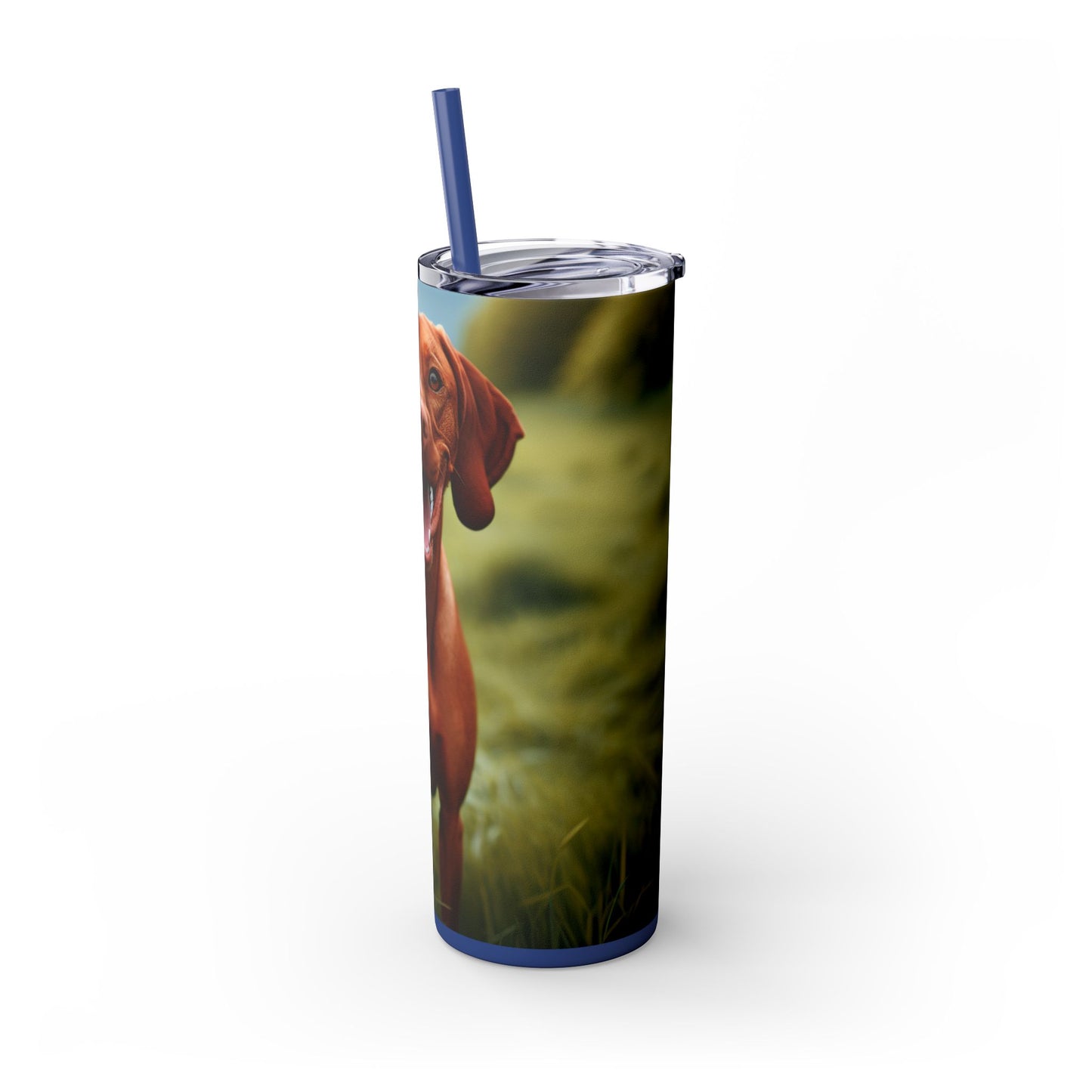 Hungarian Vizsla Tumbler with Straw, 20oz