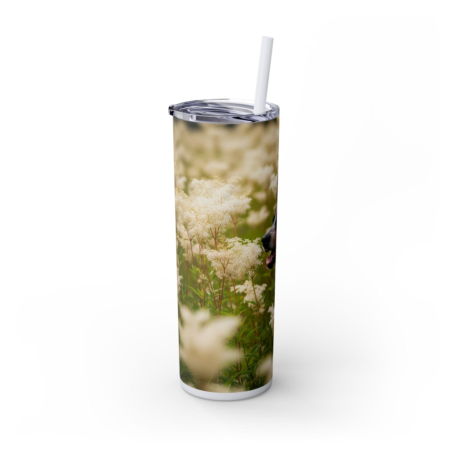 Lancashire Heeler Tumbler with Straw, 20oz