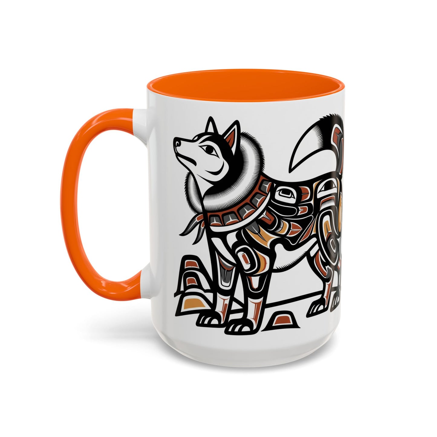 Siberian Husky Accent Coffee Mug - Perfect Gift for Dog Lovers