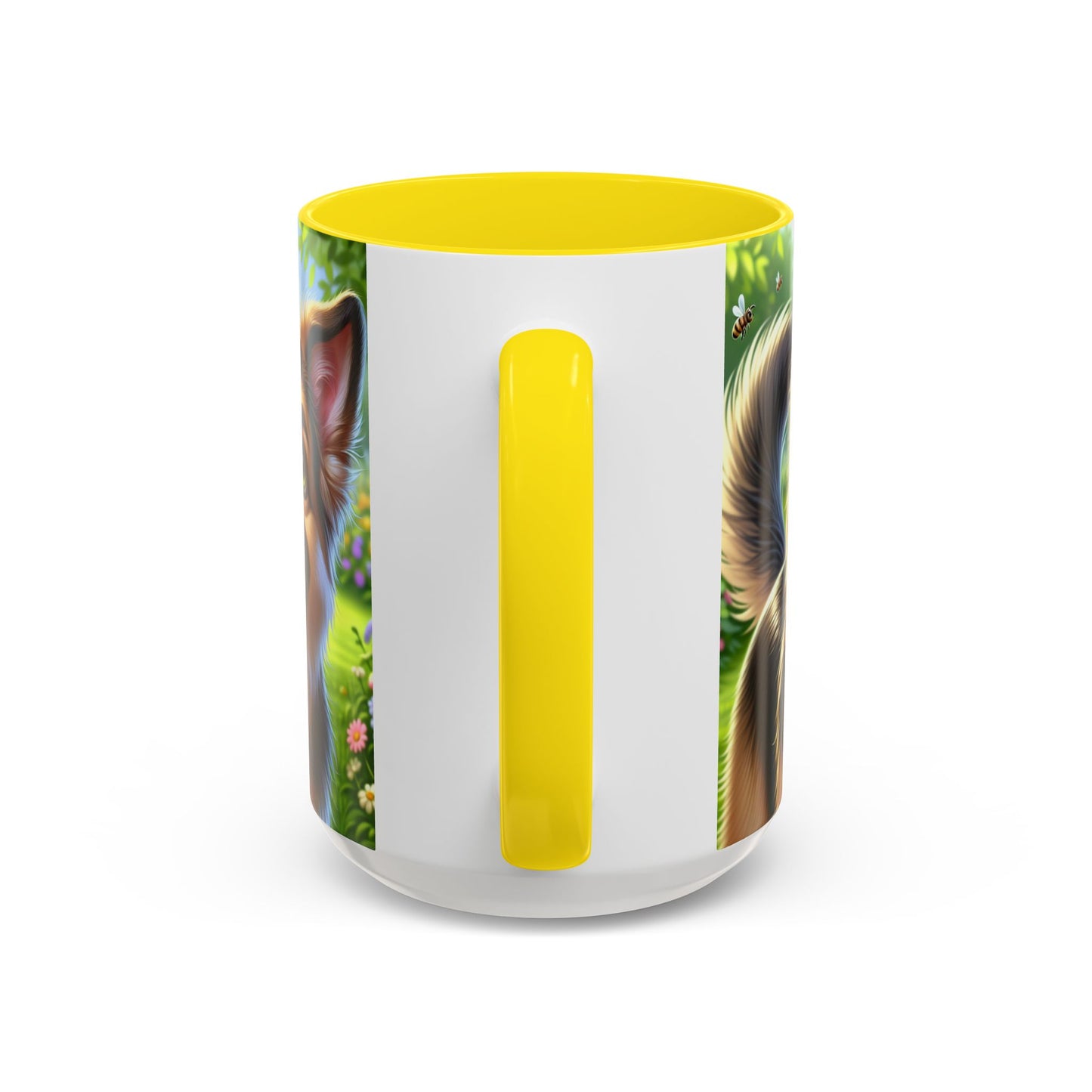 German Shepherd Accent Coffee Mug - Perfect Gift for Dog Lovers