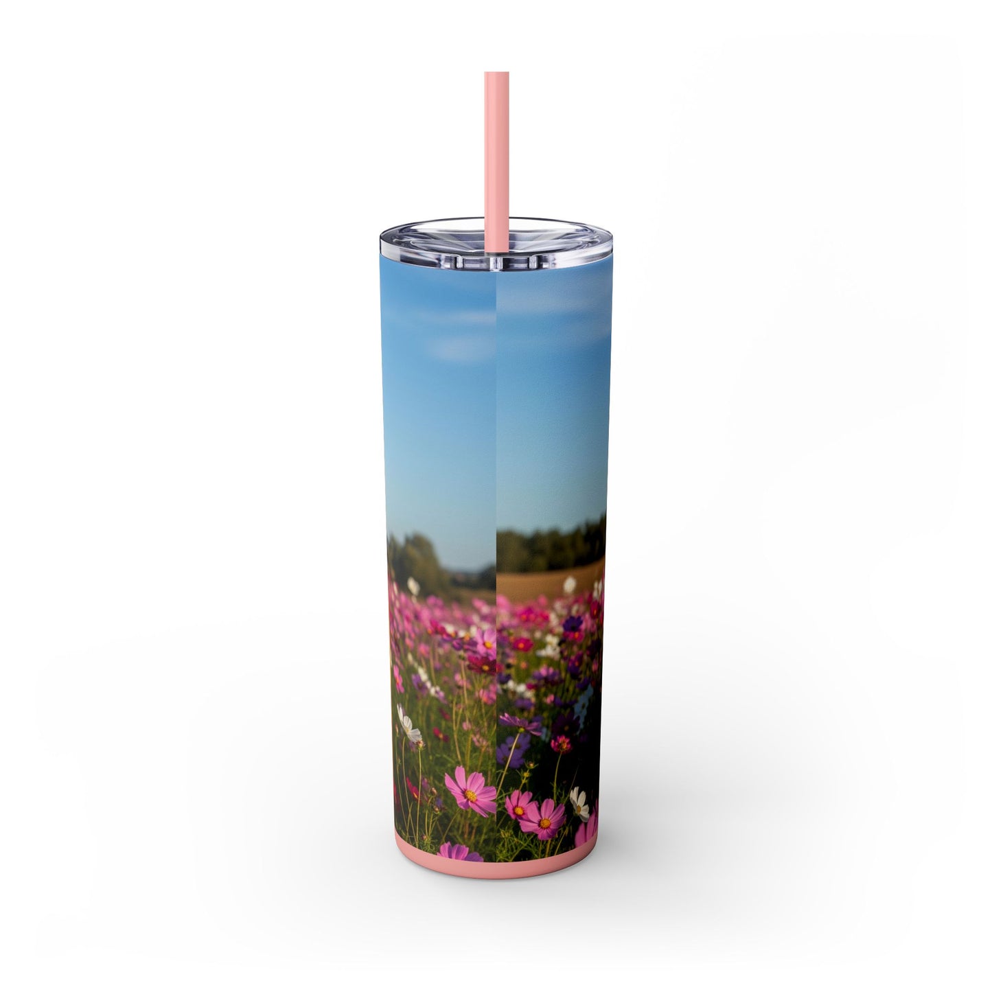 Spanish Mastiff Skinny Tumbler with Straw, 20oz