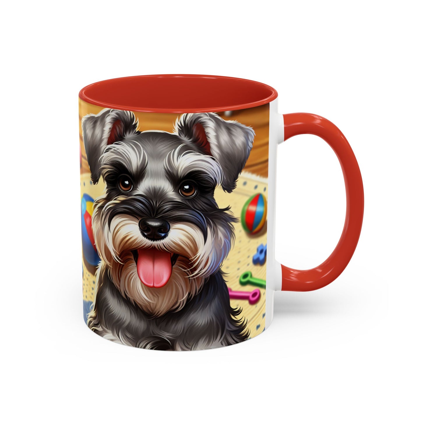 Miniature Schnauzer Accent Coffee Mug - Perfect Gift for Dog Lovers