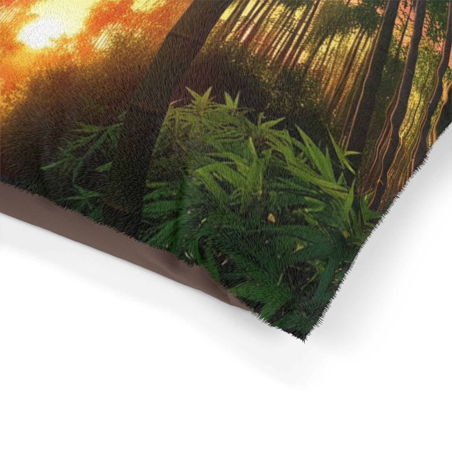Bamboo Forest Sunrise Pet Bed