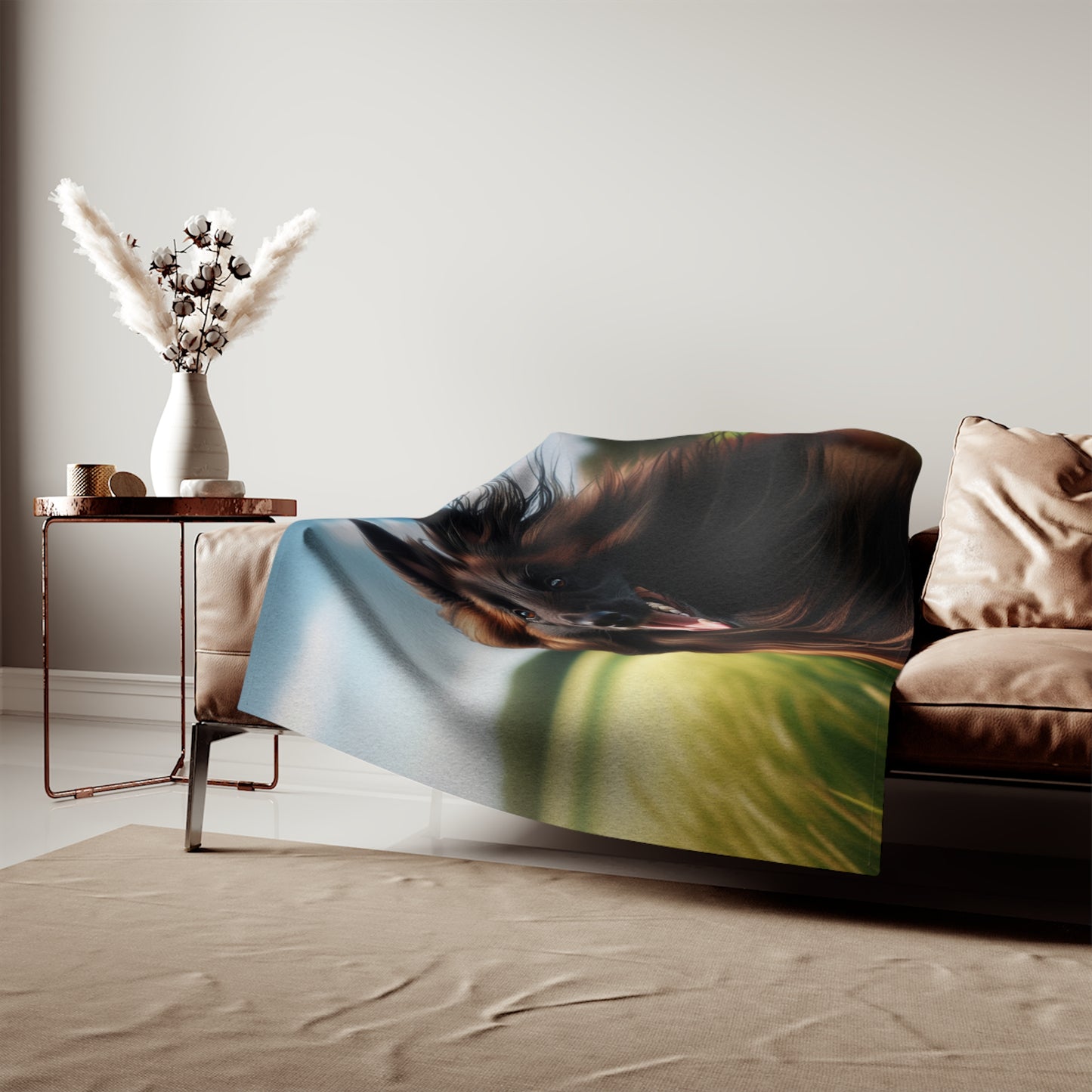 Belgian Shepherd Dog Tervuren Sweatshirt Blanket