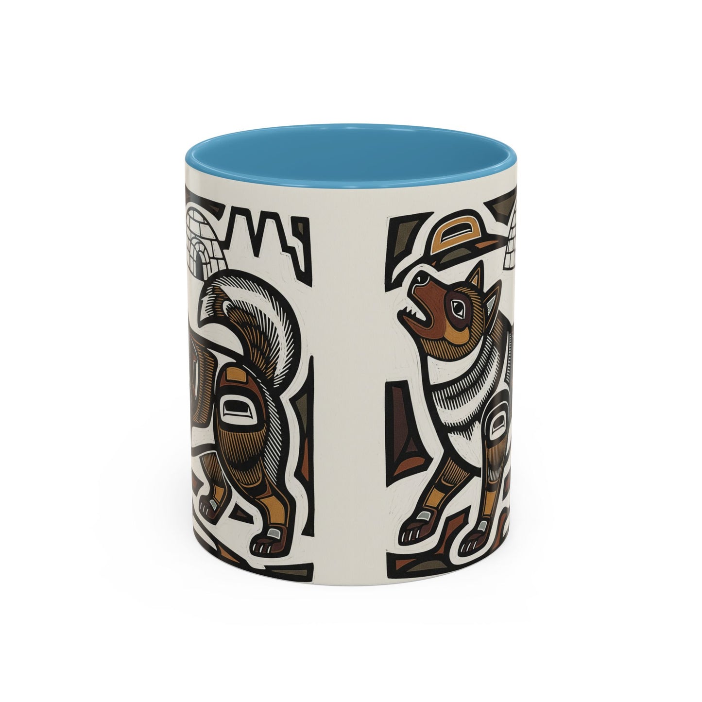 Canadian Eskimo Dog Accent Coffee Mug - Perfect Gift for Dog Lovers