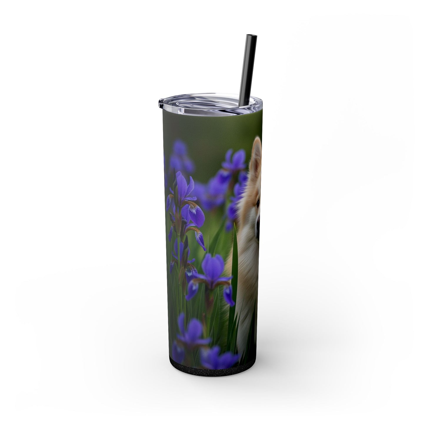Pomsky Tumbler with Straw, 20oz