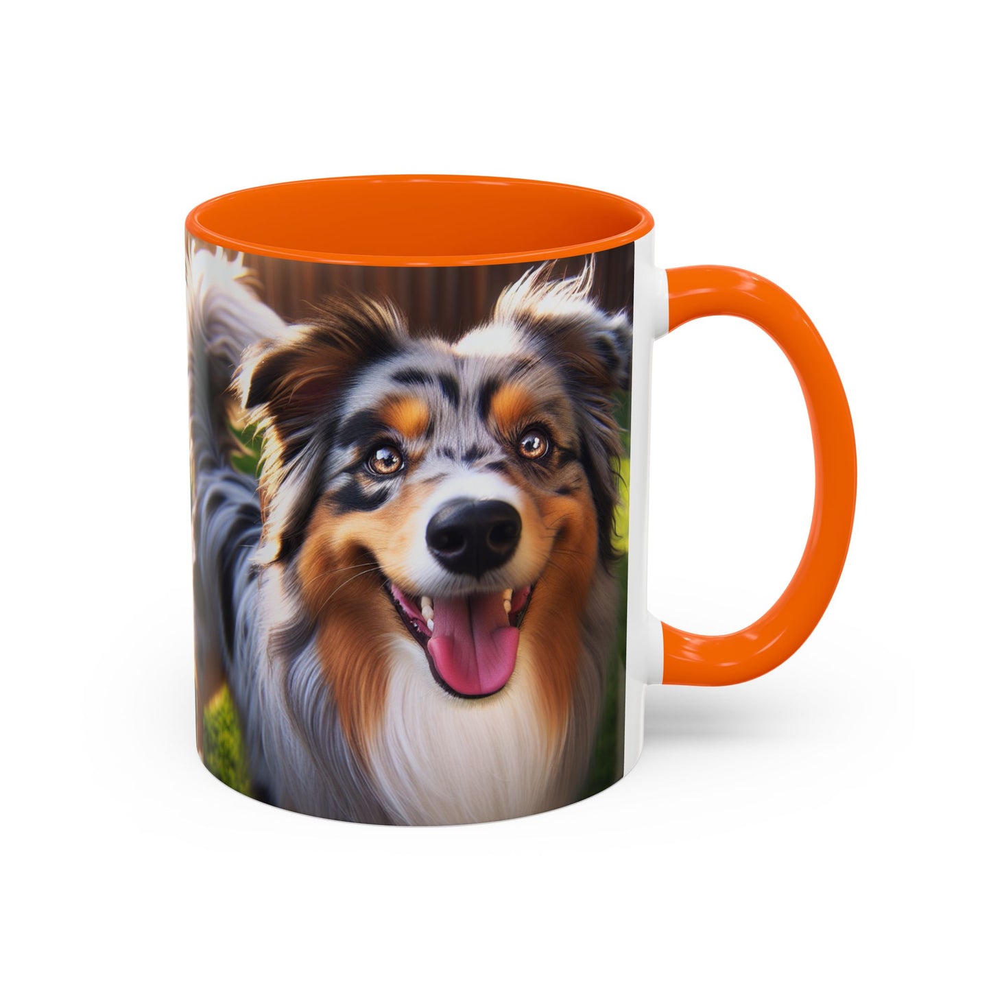 Australian Shepherd Accent Coffee Mug - Perfect Gift for Dog Lovers