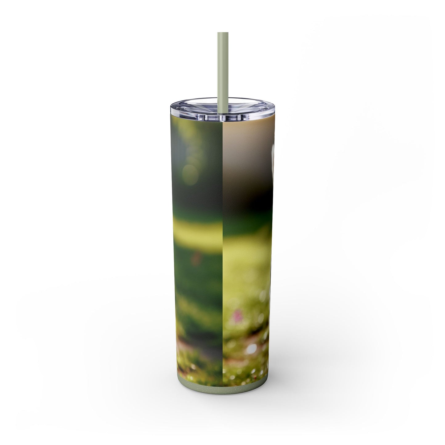Parson Russell Terrier Skinny Tumbler with Straw, 20oz
