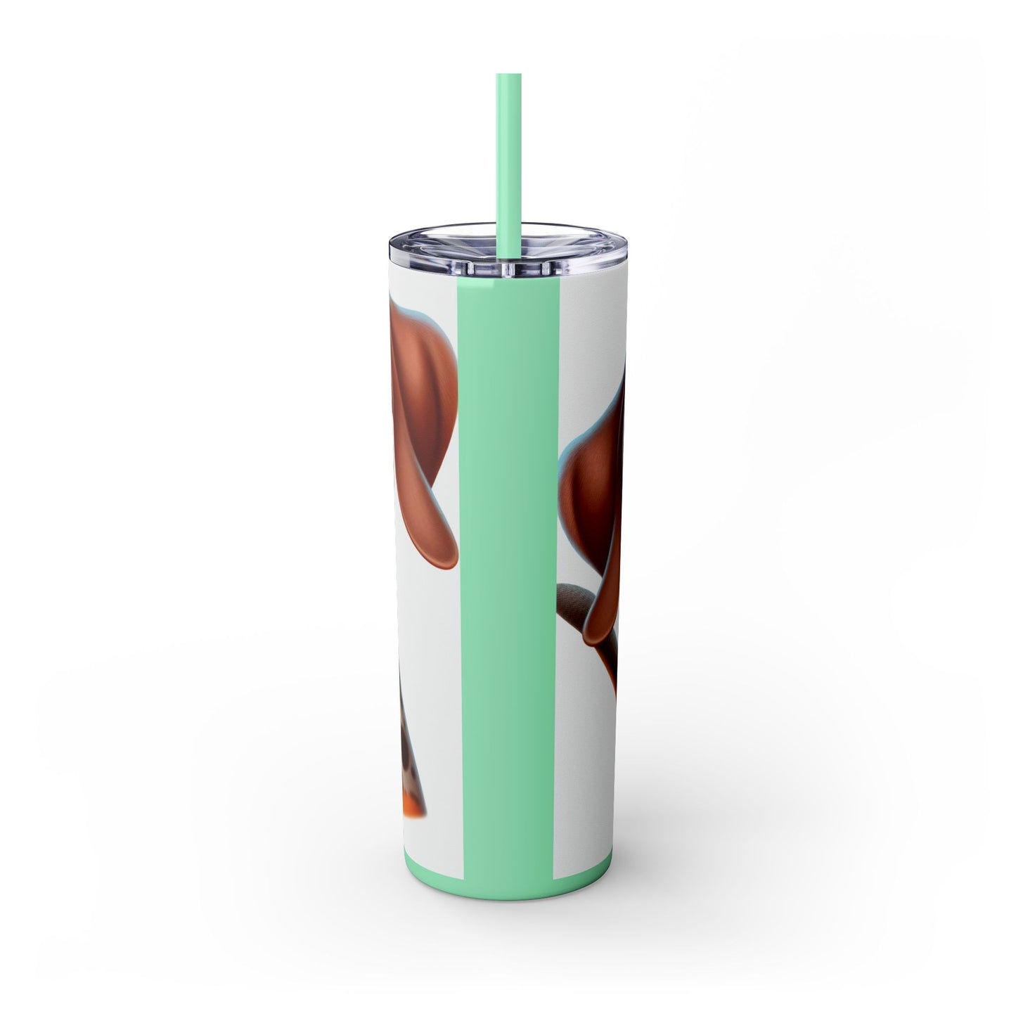 Braque du Bourbonnais Tumbler with Straw, 20oz