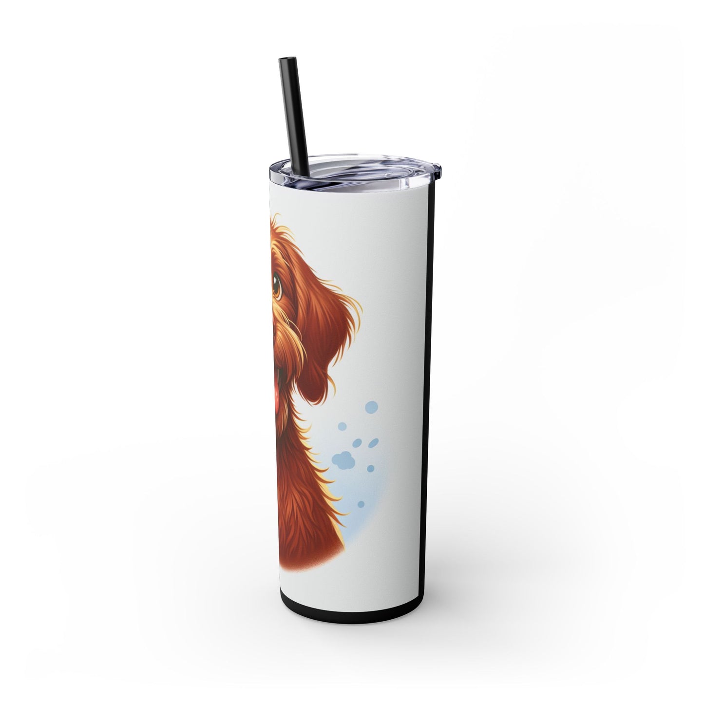 Hungarian Wirehaired Vizsla Tumbler with Straw, 20oz